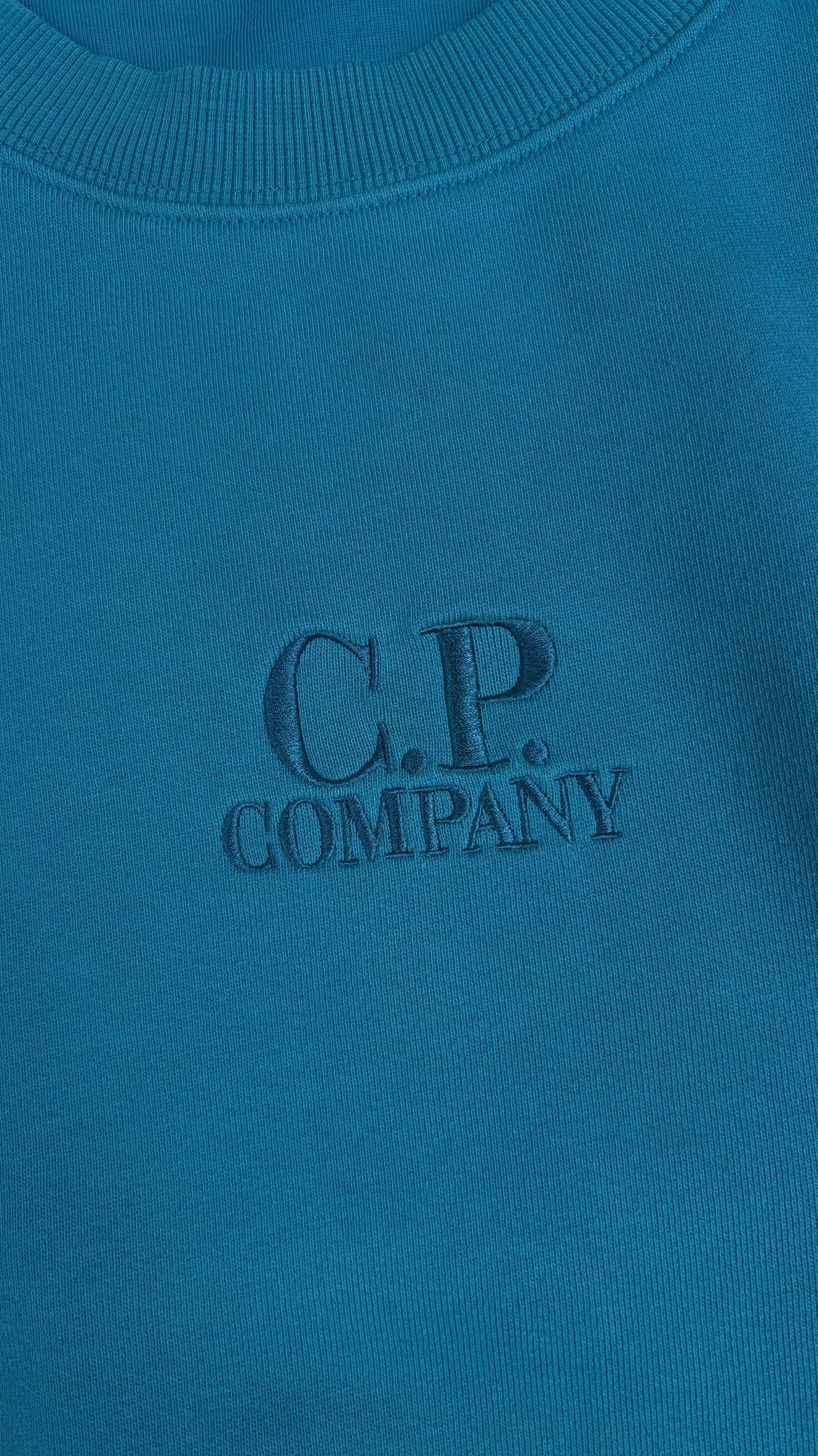 Pull Crewneck C.P Company bleu taille L - vue 2/4