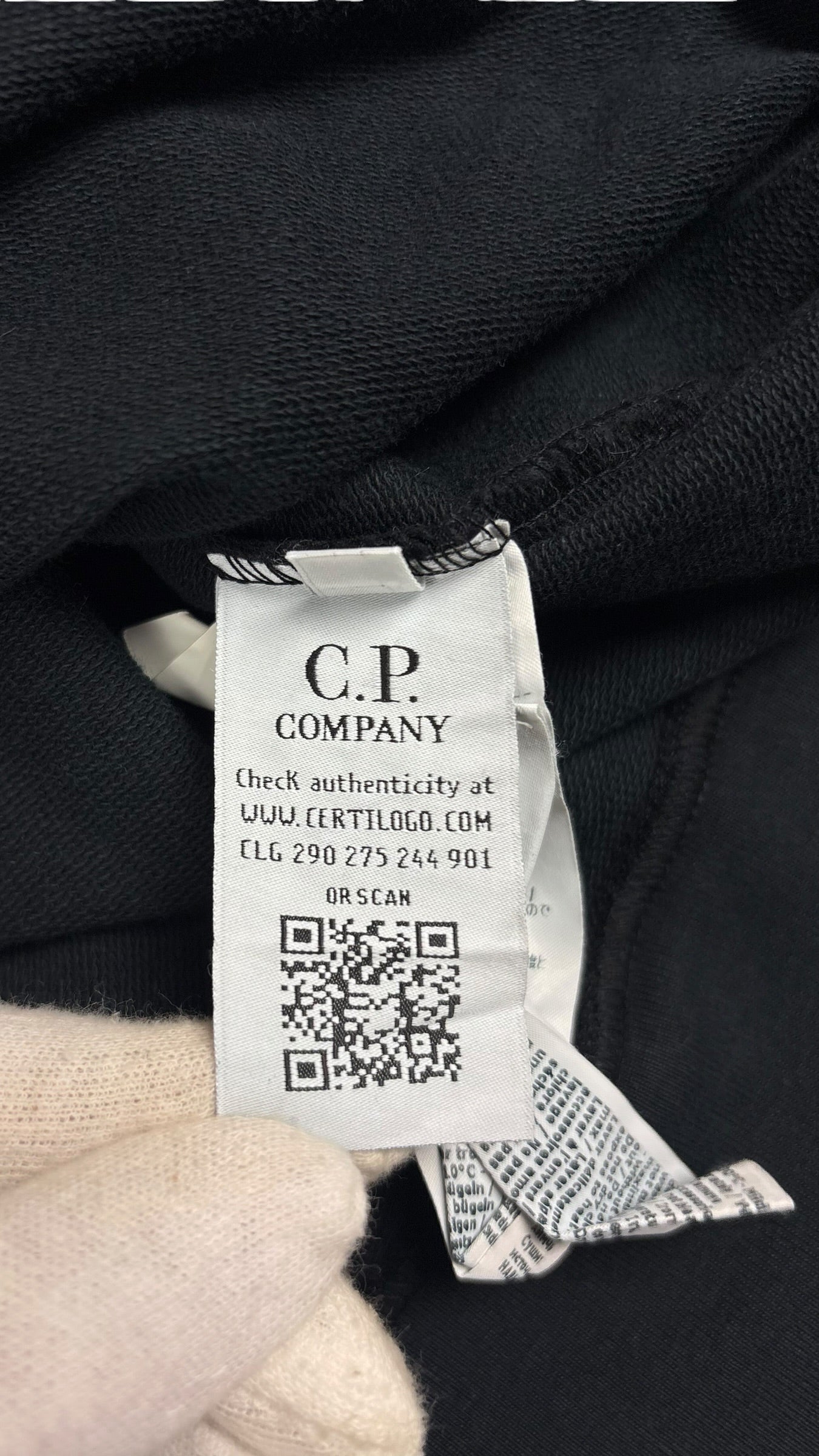 Pull Crewneck C.P Company noir taille S - vue 3/3