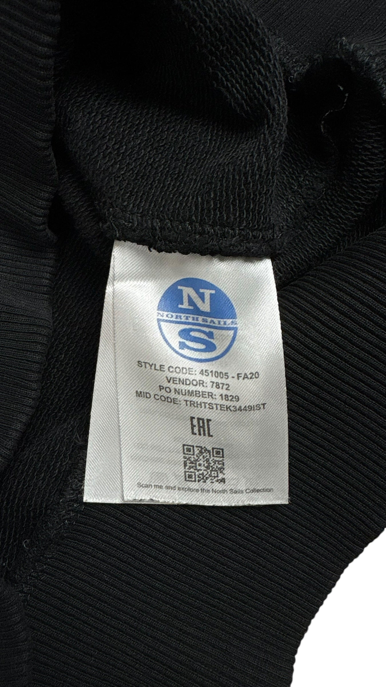 Pull Crewneck Prada 36th America's Cup noir taille XS - vue 3/3