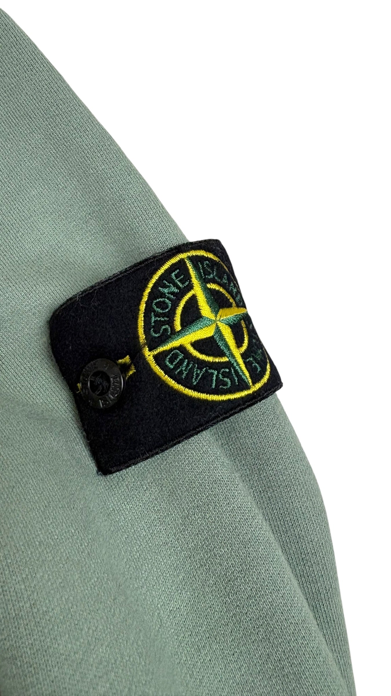 Pull Crewneck Stone Island kaki taille L - vue 2/4