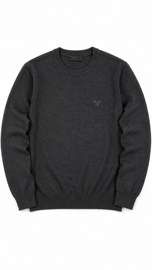 Pull Prada - Gris - Taille 52