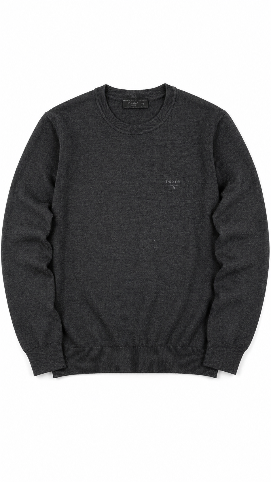 Pull Prada gris taille 52 - vue 1/4