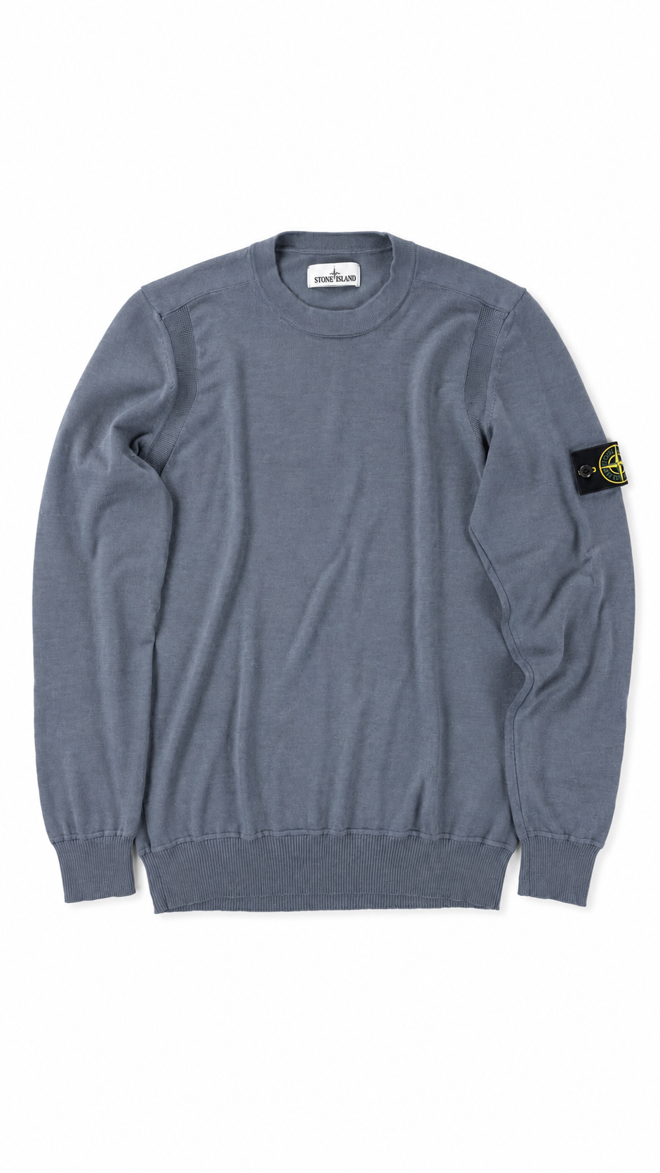 Pull Stone Island bleu taille L - vue 1/4