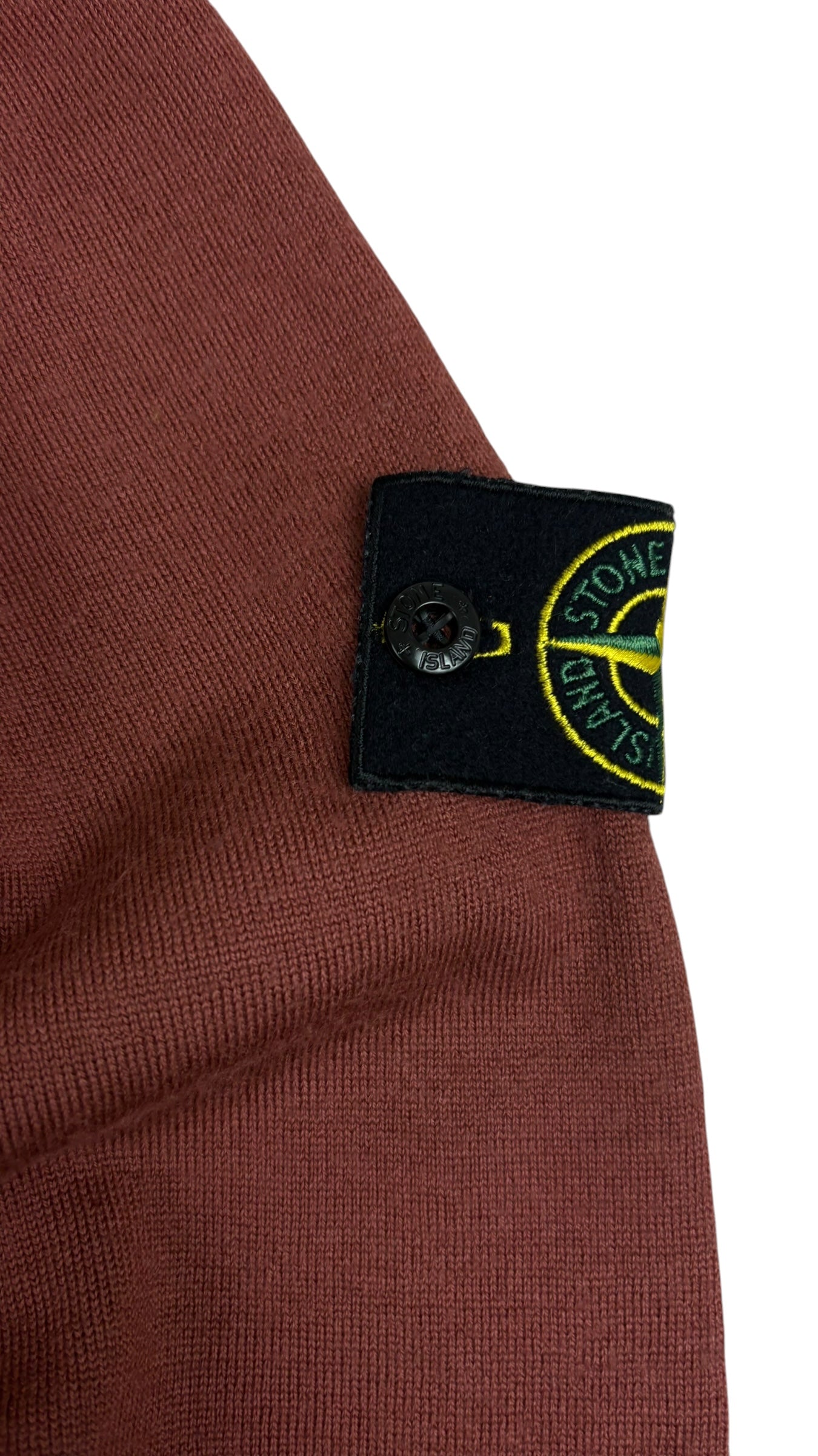 Pull Stone Island bordeaux taille S - vue 2/4