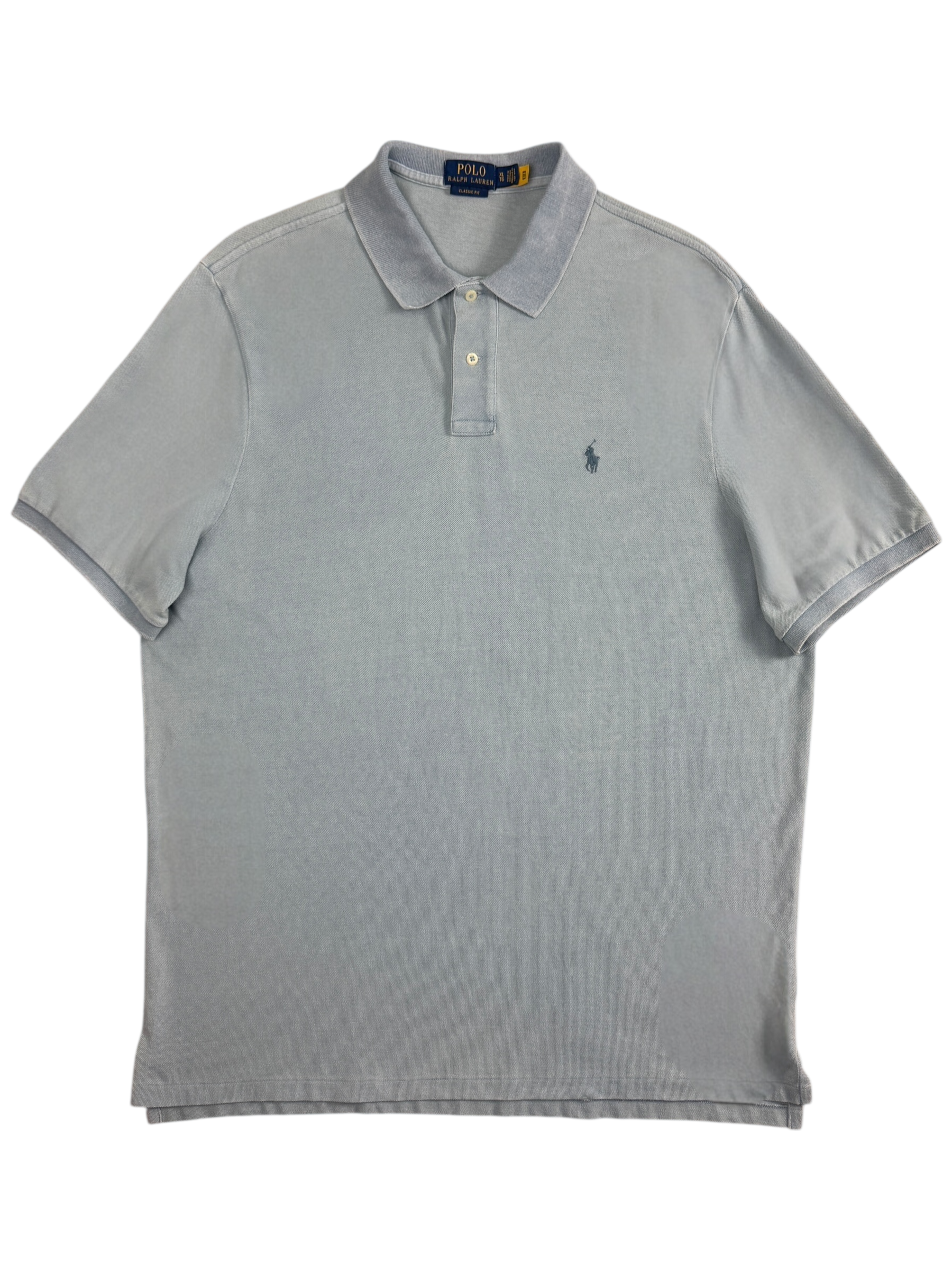 Polo Ralph Lauren bleu taille Xl - Vue de face