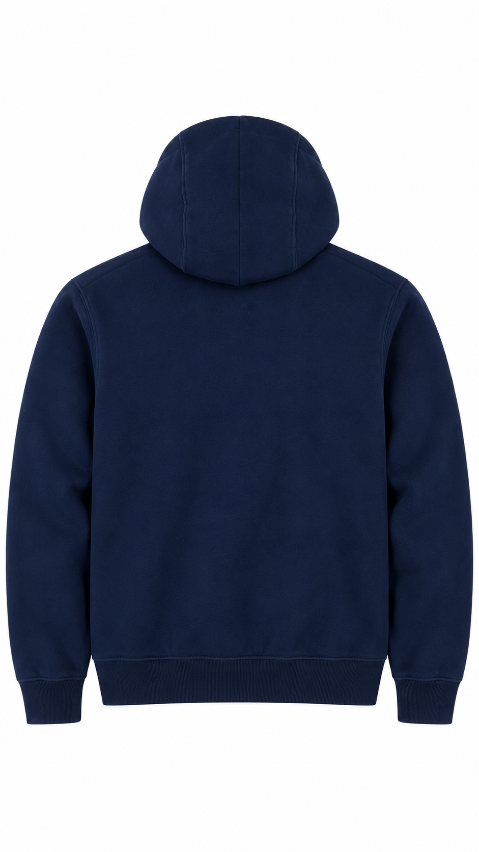 Sweat-shirt Hoodie Zippé Ralph Lauren Junior marine taille 14 ans, vue de dos — vue 2