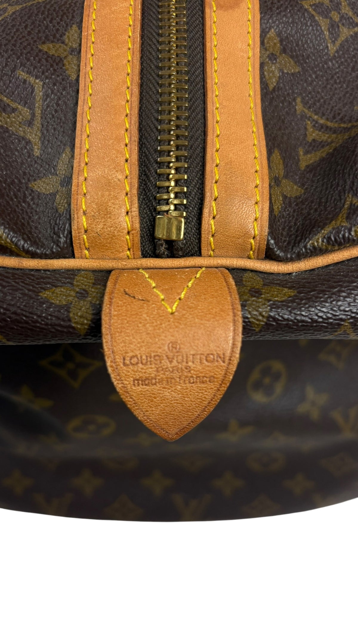 Sac Louis Vuitton Keepall 55 Toile Monogram marron - vue 3/9
