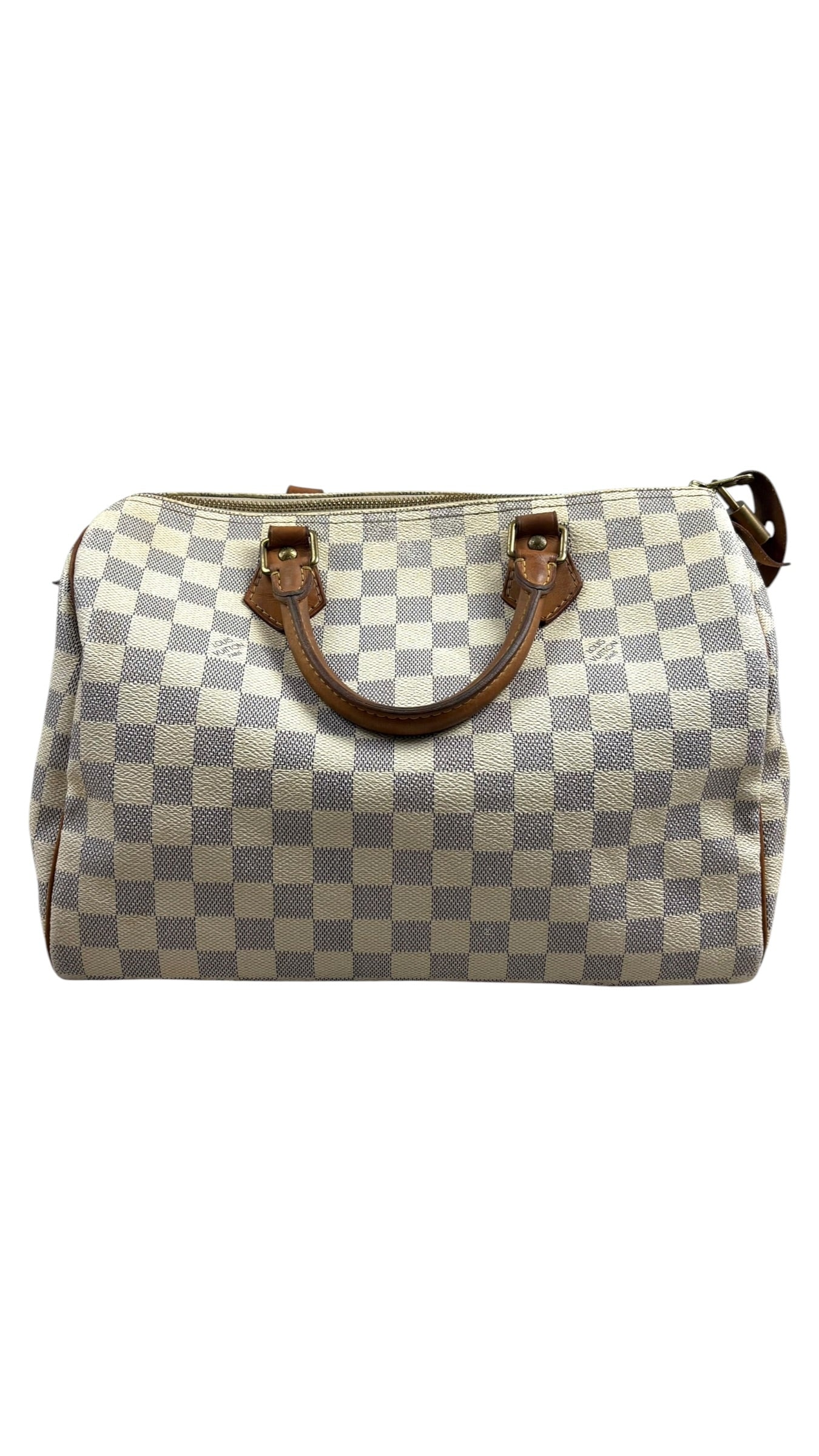 Sac à Main Louis Vuitton Speedy Damier Azur 30 - vue 1/8