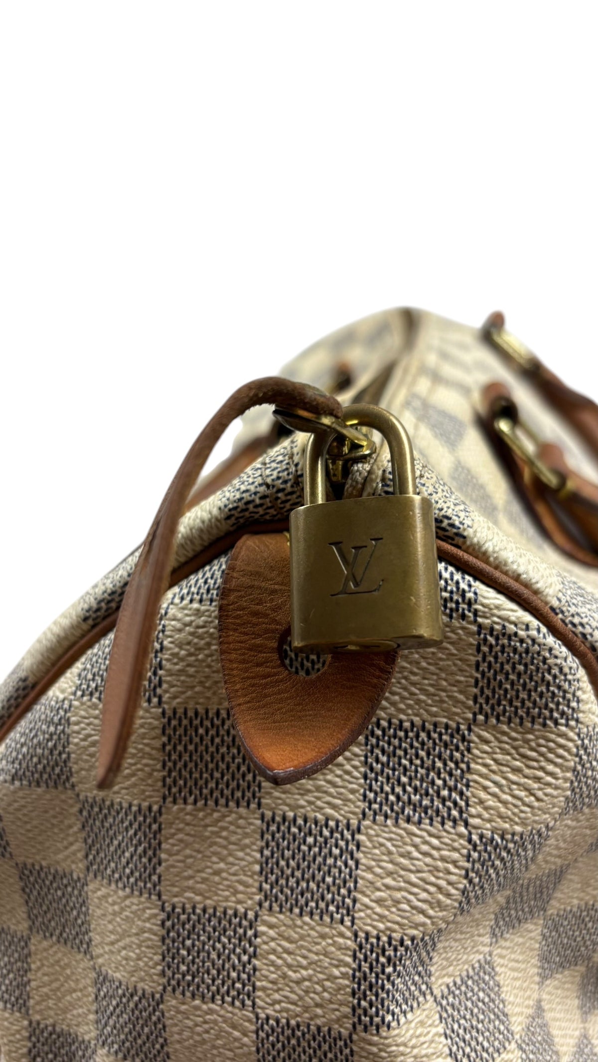 Sac à Main Louis Vuitton Speedy Damier Azur 30 - vue 4/8