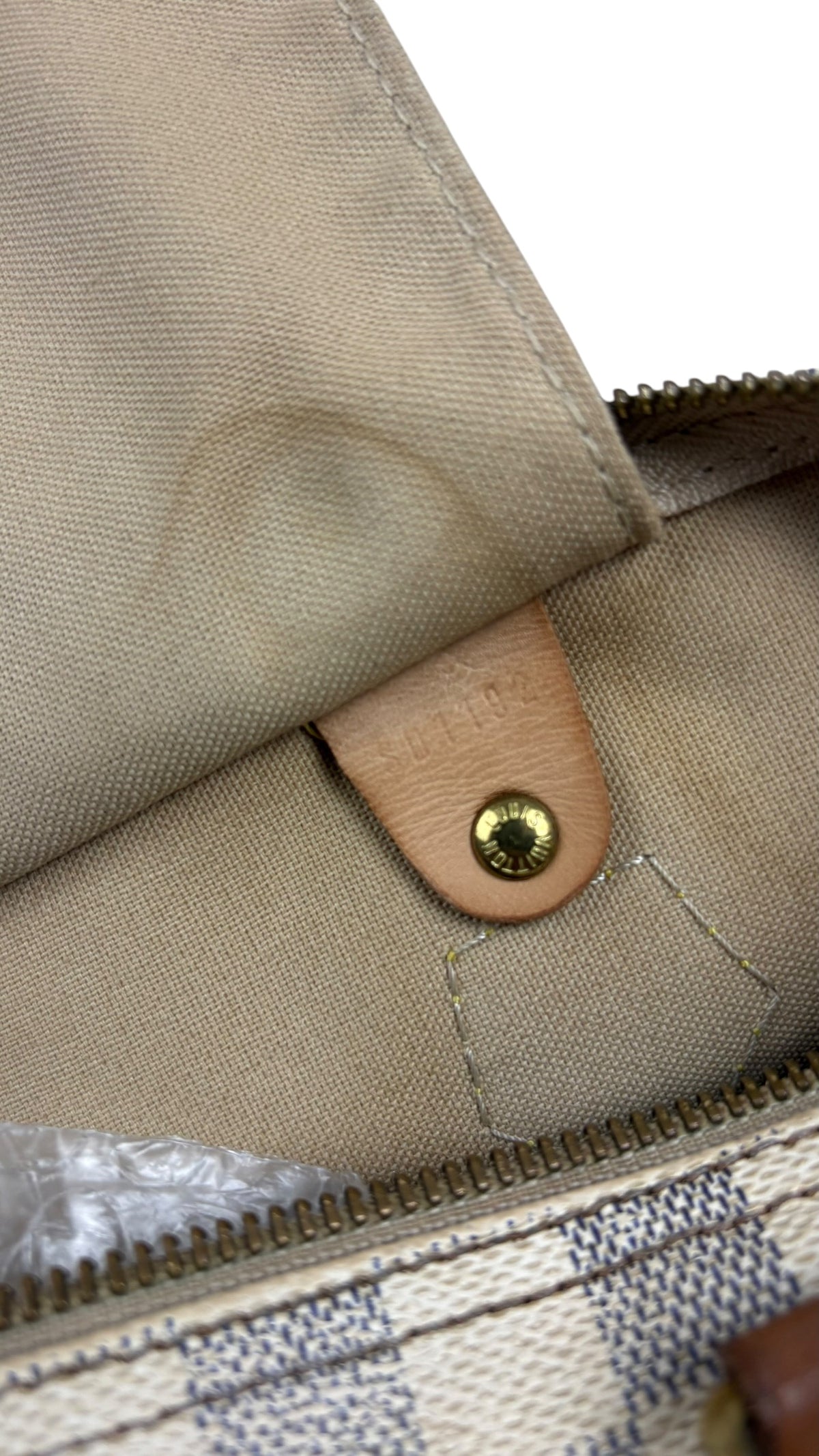 Sac à Main Louis Vuitton Speedy Damier Azur 30 - vue 7/8