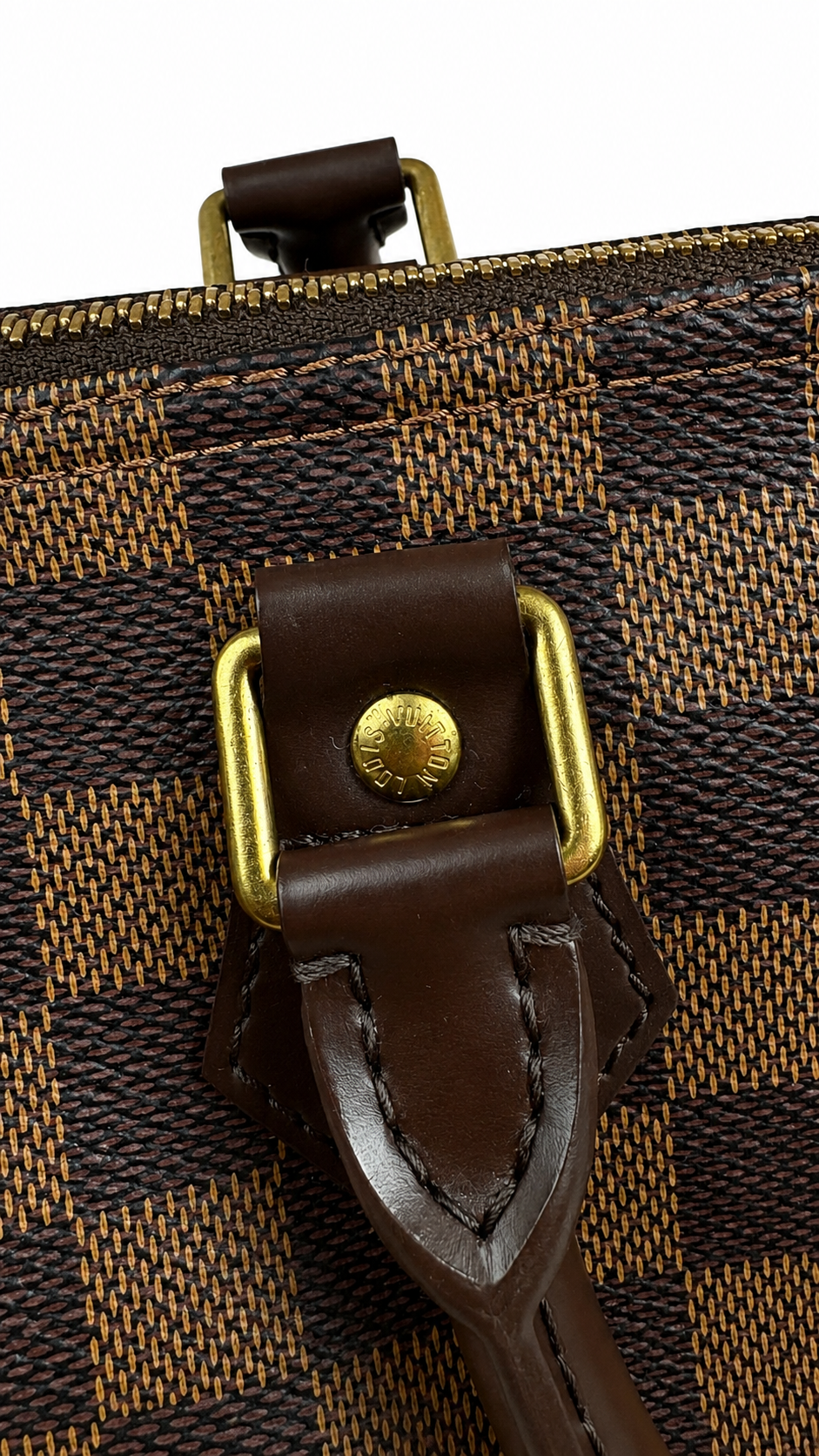 Sac à main Louis Vuitton Speedy 30 Toile Damier Ébène - vue 5/8