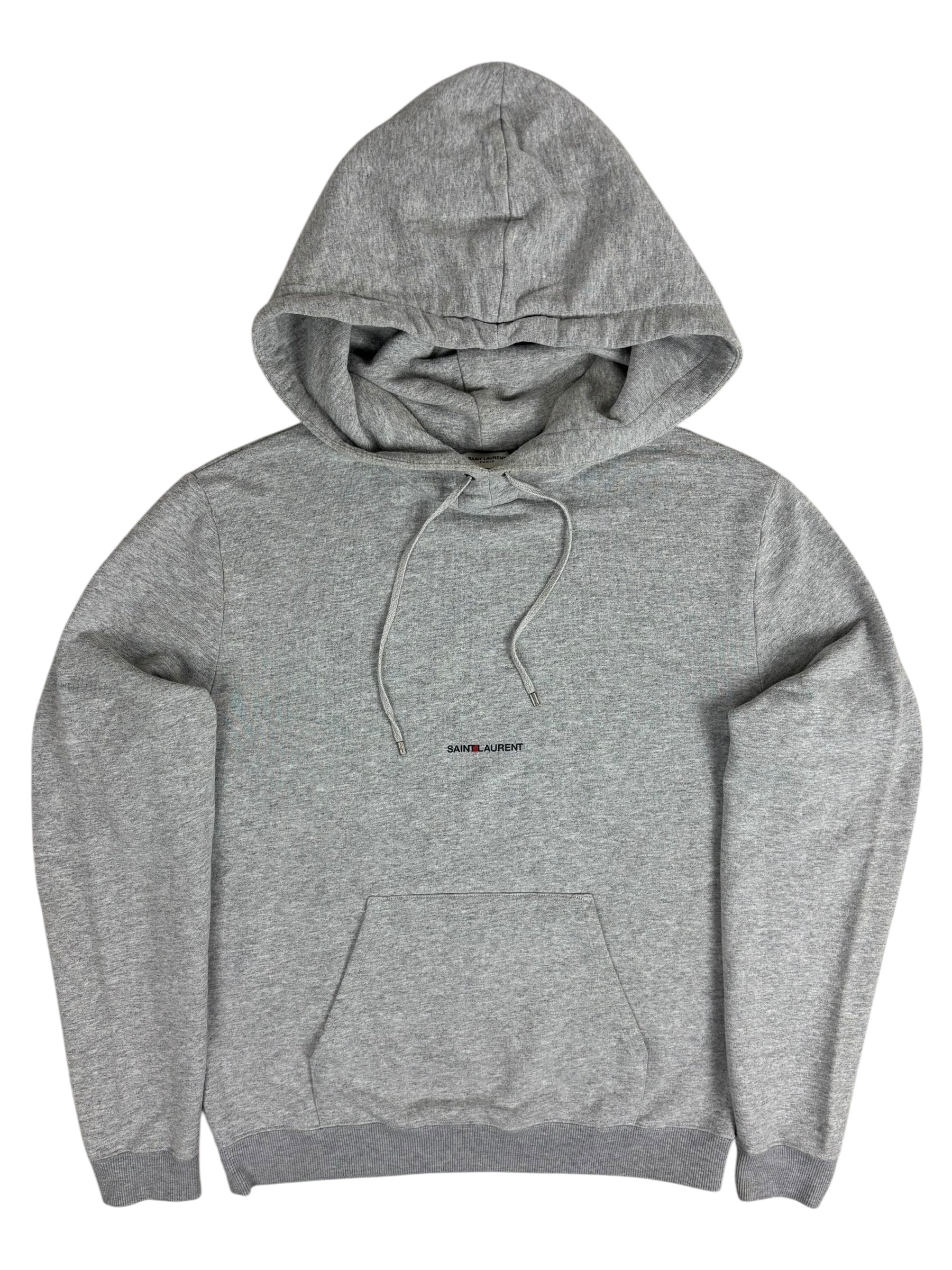 Hoodie Saint Laurent gris taille S - Vue de face