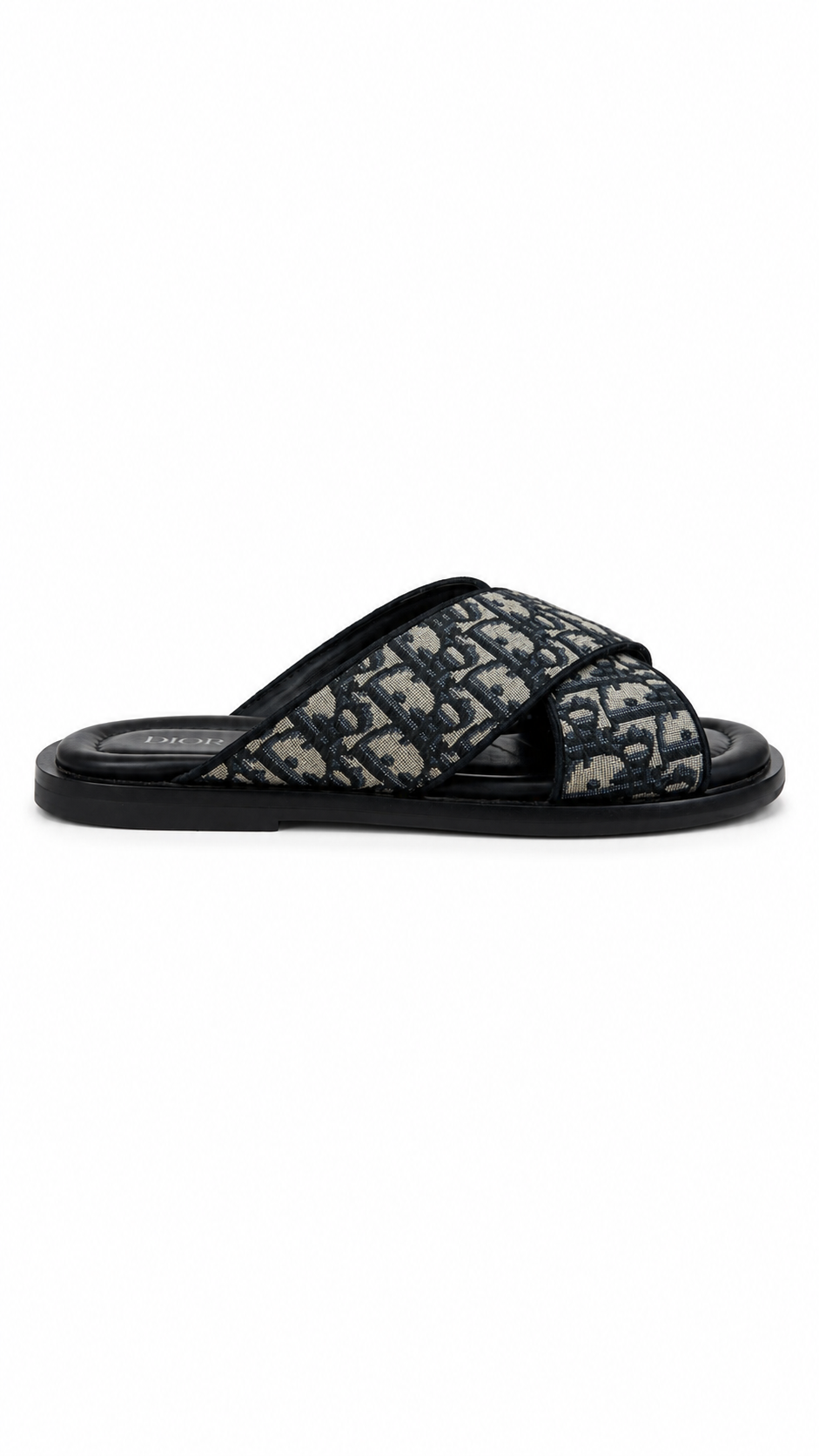 Sandale Dior Sahara Criss Cross noir et beige taille 41 - vue 1/5