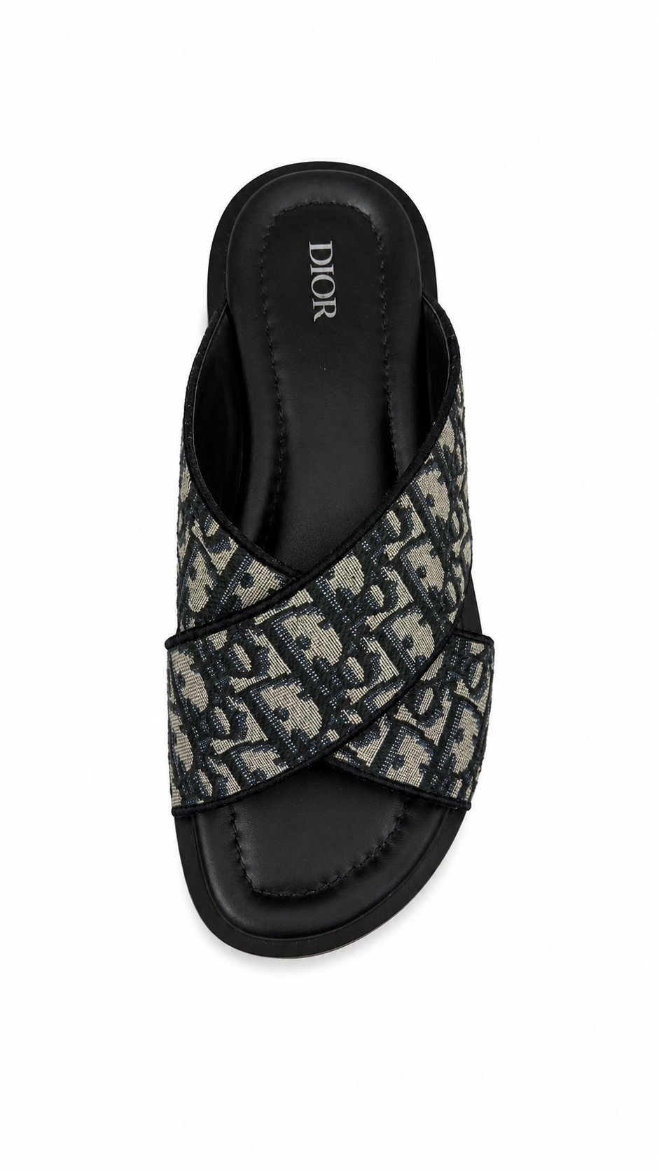 Sandale Dior Sahara Criss Cross noir et beige taille 41 - vue 3/5