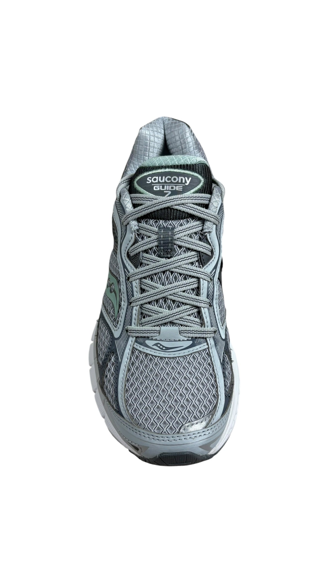 Sneakers Saucony Progrid Guide 7 gris vert neuf - vue 2/4