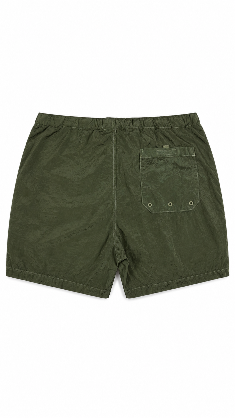 Short De Bain Stone Island Nylon Métal kaki Collection 2026 - vue 2/5