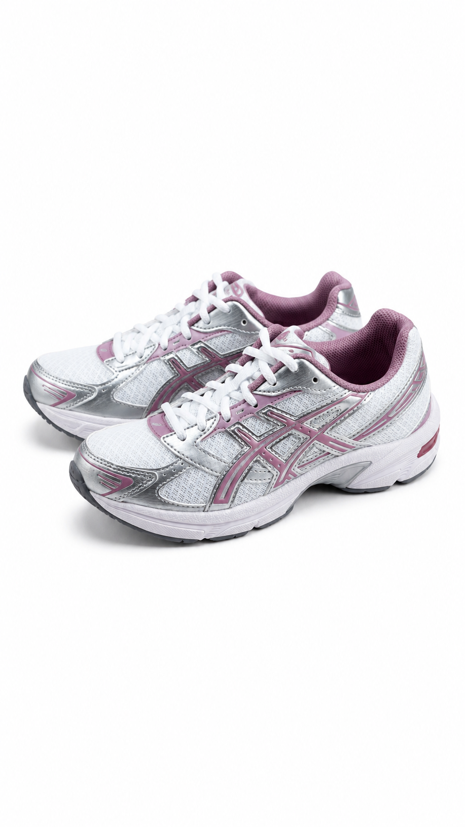 Sneakers Asics Gel-1130 White Taro Purple - vue 3/4