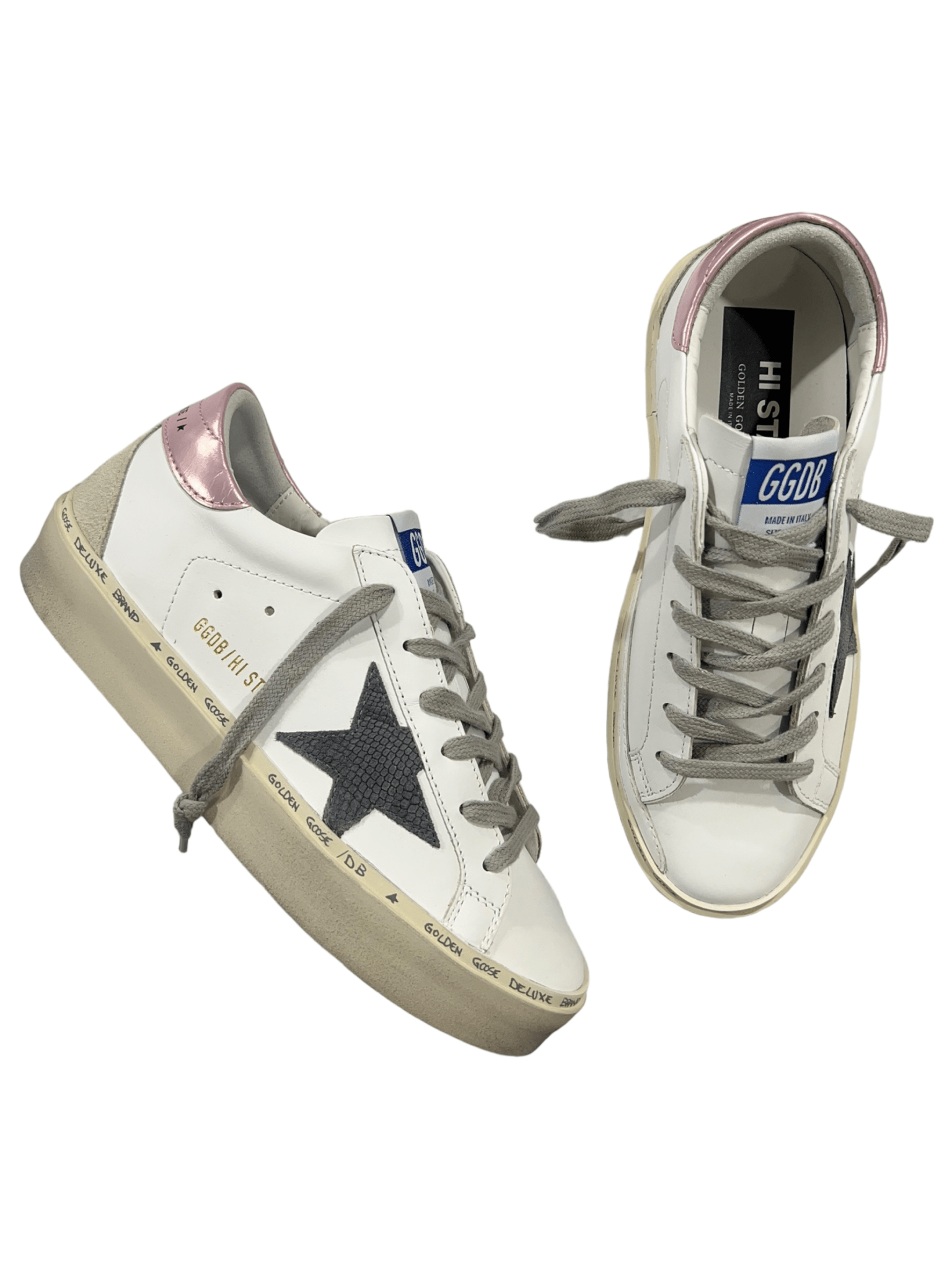 SNEAKERS GOLDEN GOOSE HI STAR CLASSIC WITH SPUR - NB08 SHOP