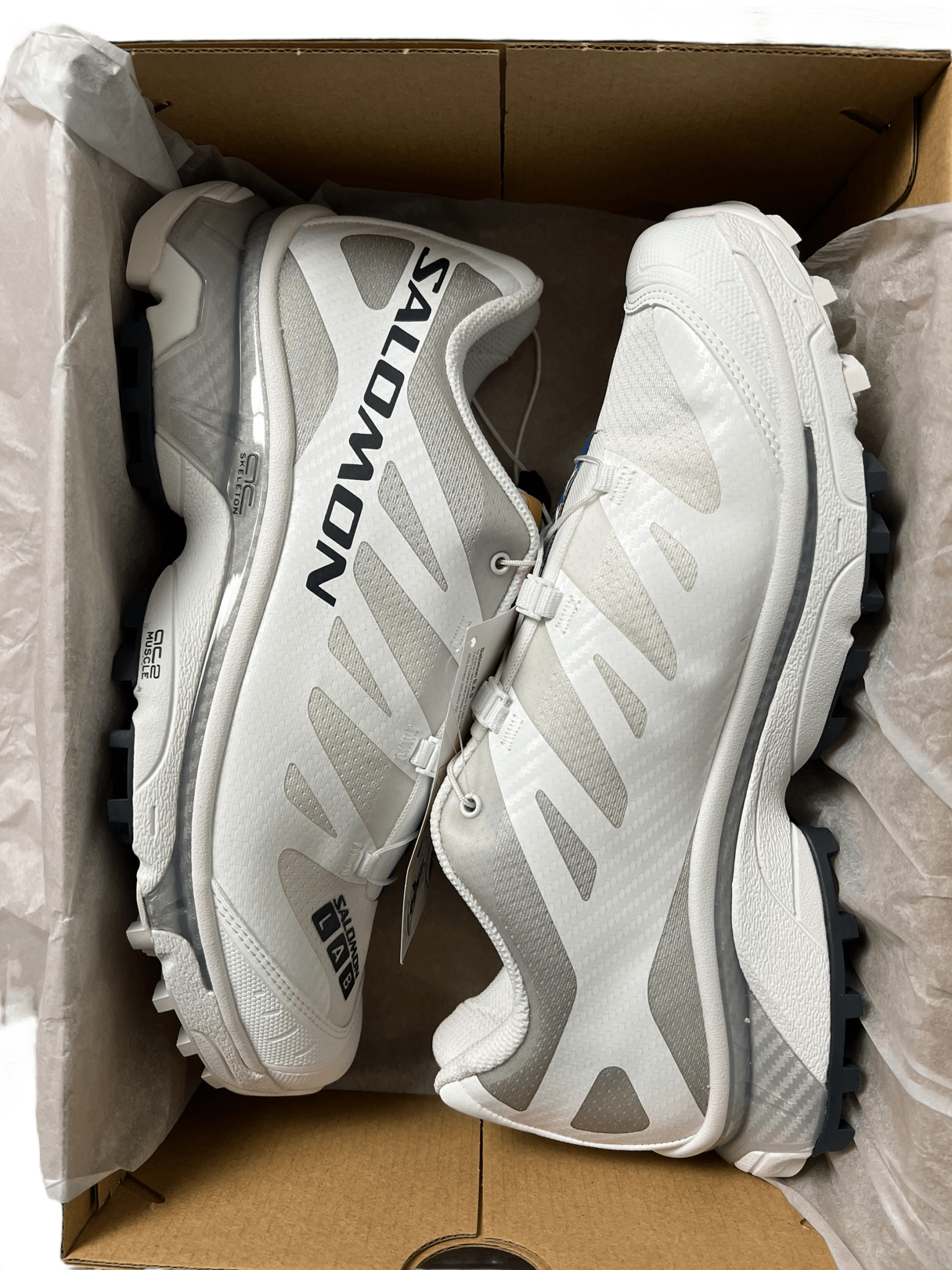 SNEAKERS SALOMON XT - 4 OG WHITE/EBONY/LUNAR ROCK - NB08 SHOP