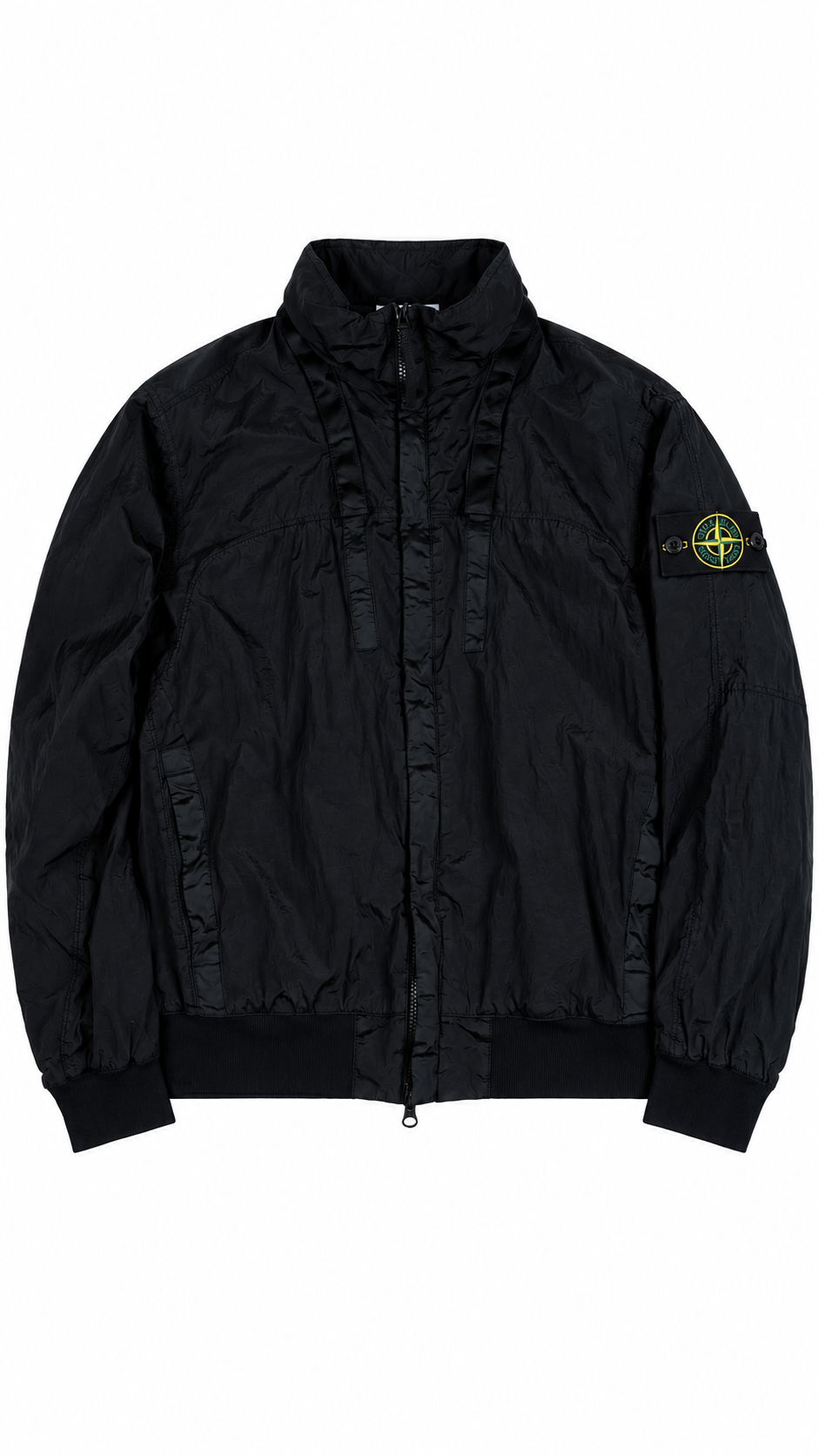 Blouson Stone Island Nylon Metal Watro-TC Econyl noir, neuf — vue 1