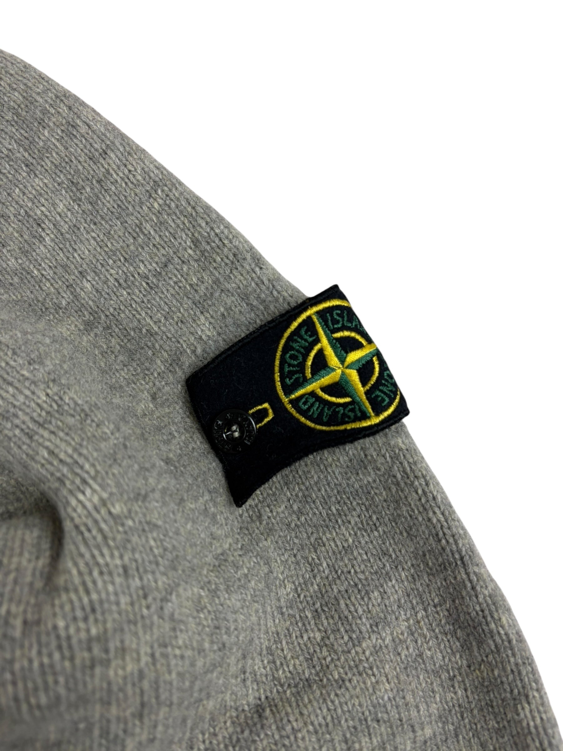 Cardigan Stone Island gris taille S - Vue de dos