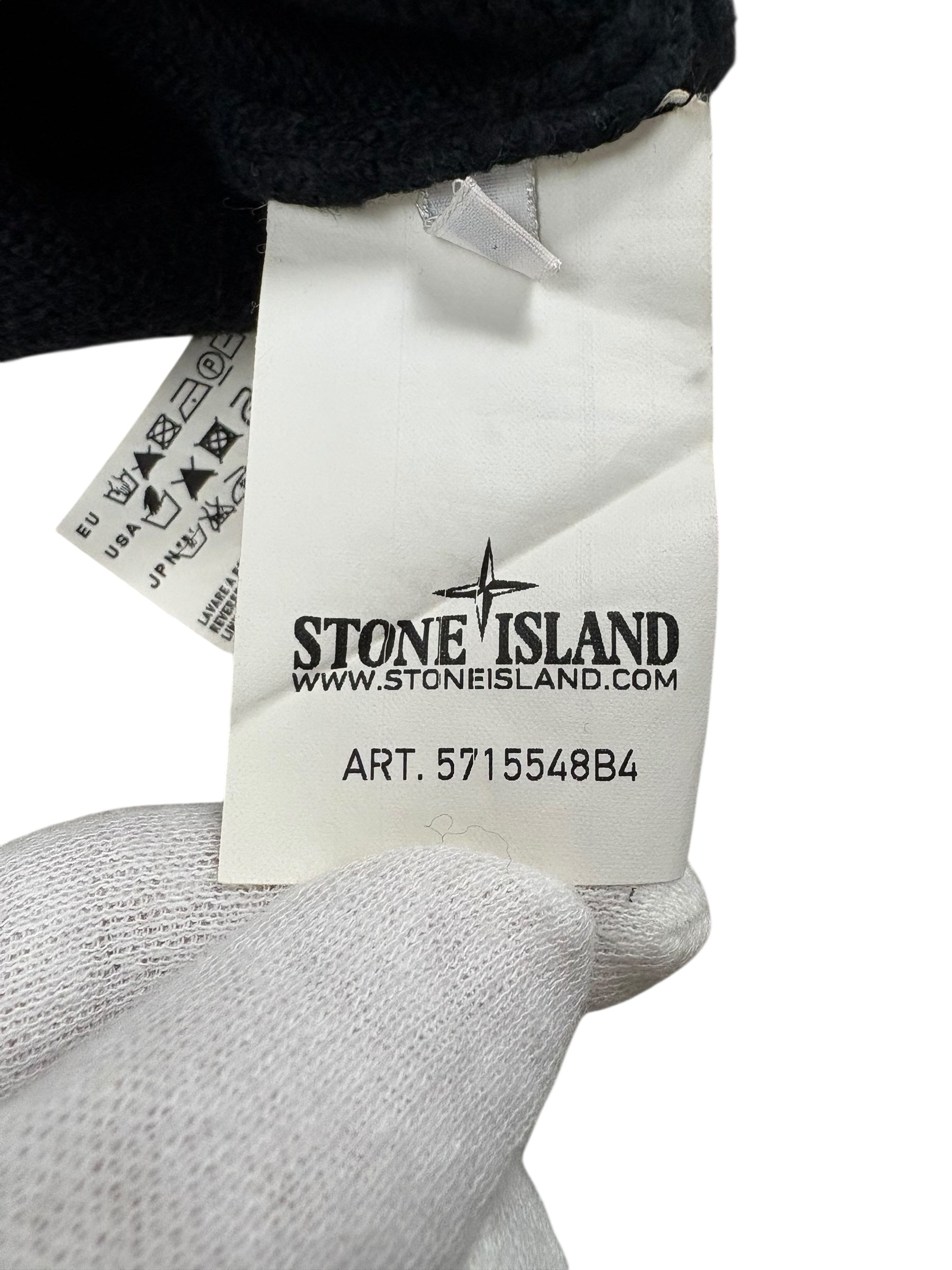 Cardigan Stone Island marine taille M - Logo et étiquette