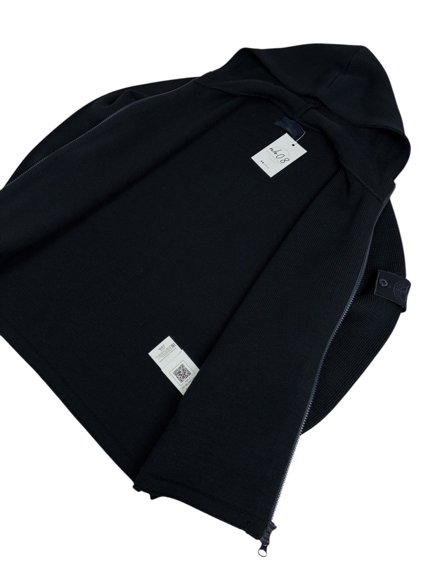 Cardigan Stone Island marine taille S - Détail