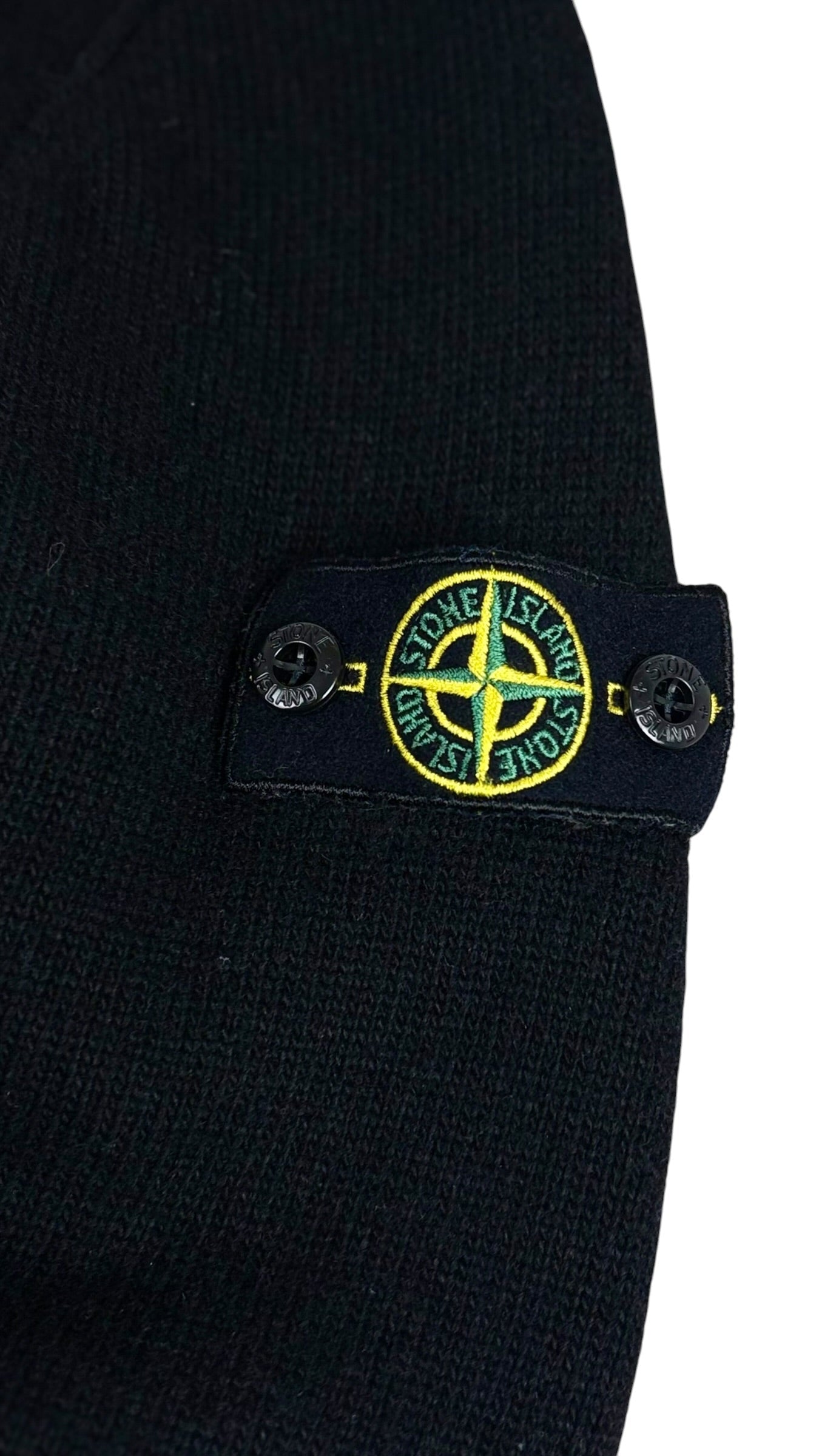 Cardigan Stone Island noir taille 12 ans - Vue de dos