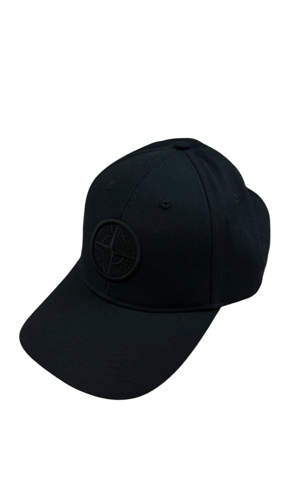 Casquette Stone Island noir taille UNI, vue de dos — vue 2