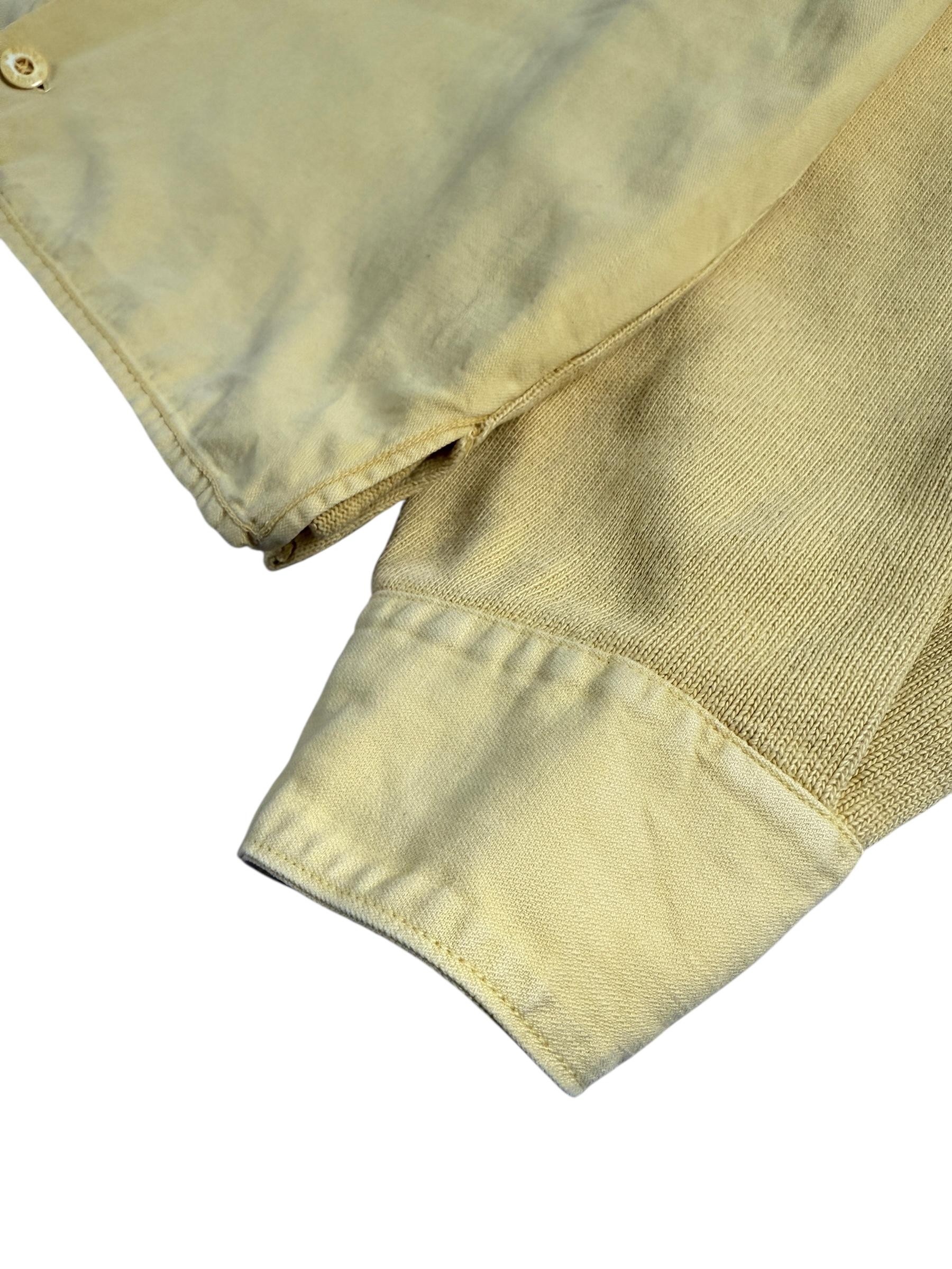 Chemise Stone Island jaune taille L - Détail