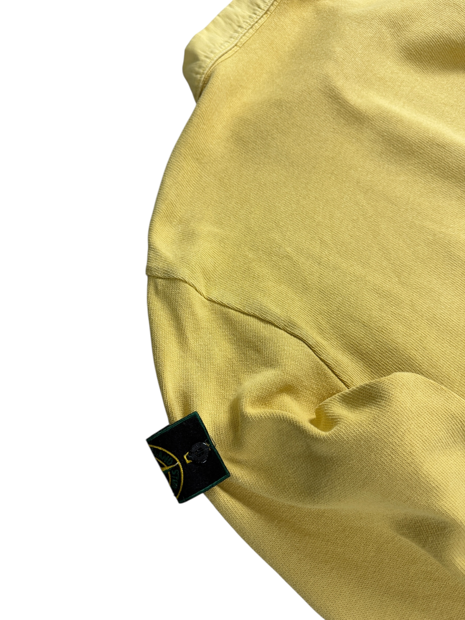 Chemise Stone Island jaune taille L - Vue côté