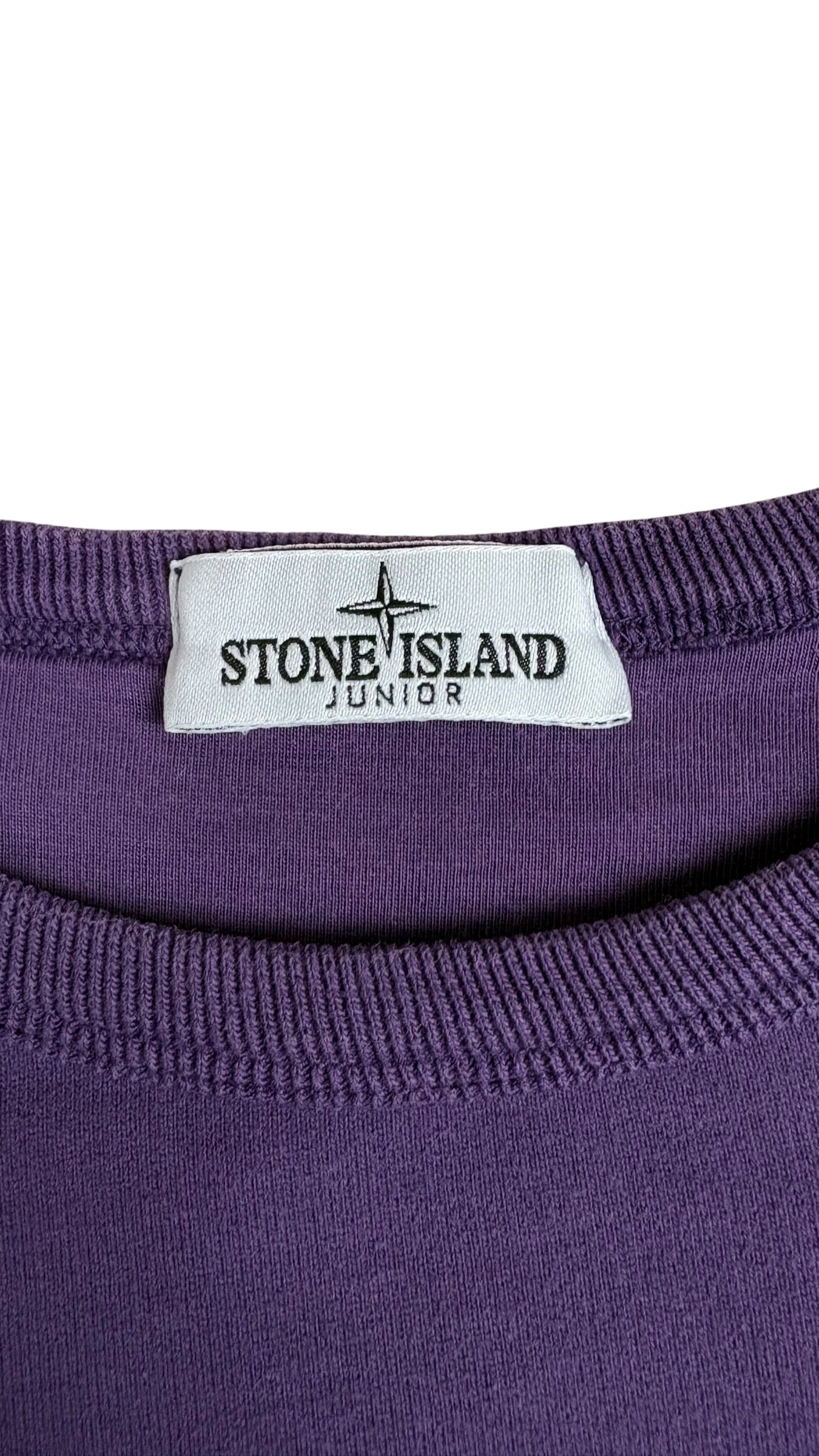 Crewneck Stone Island violet taille 14 ans - vue 3/4