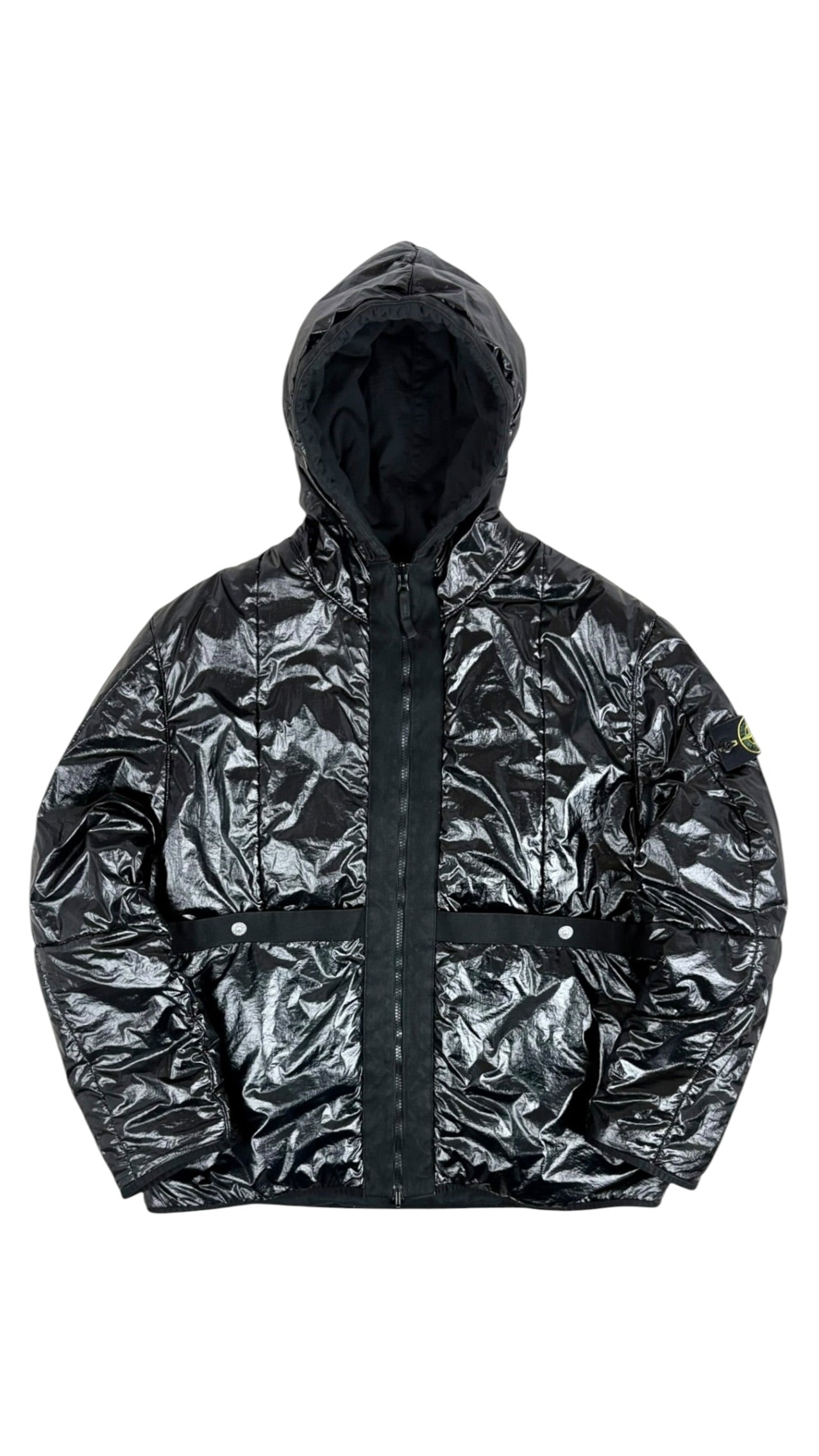 Doudoune Stone Island noir taille L - Vue de face