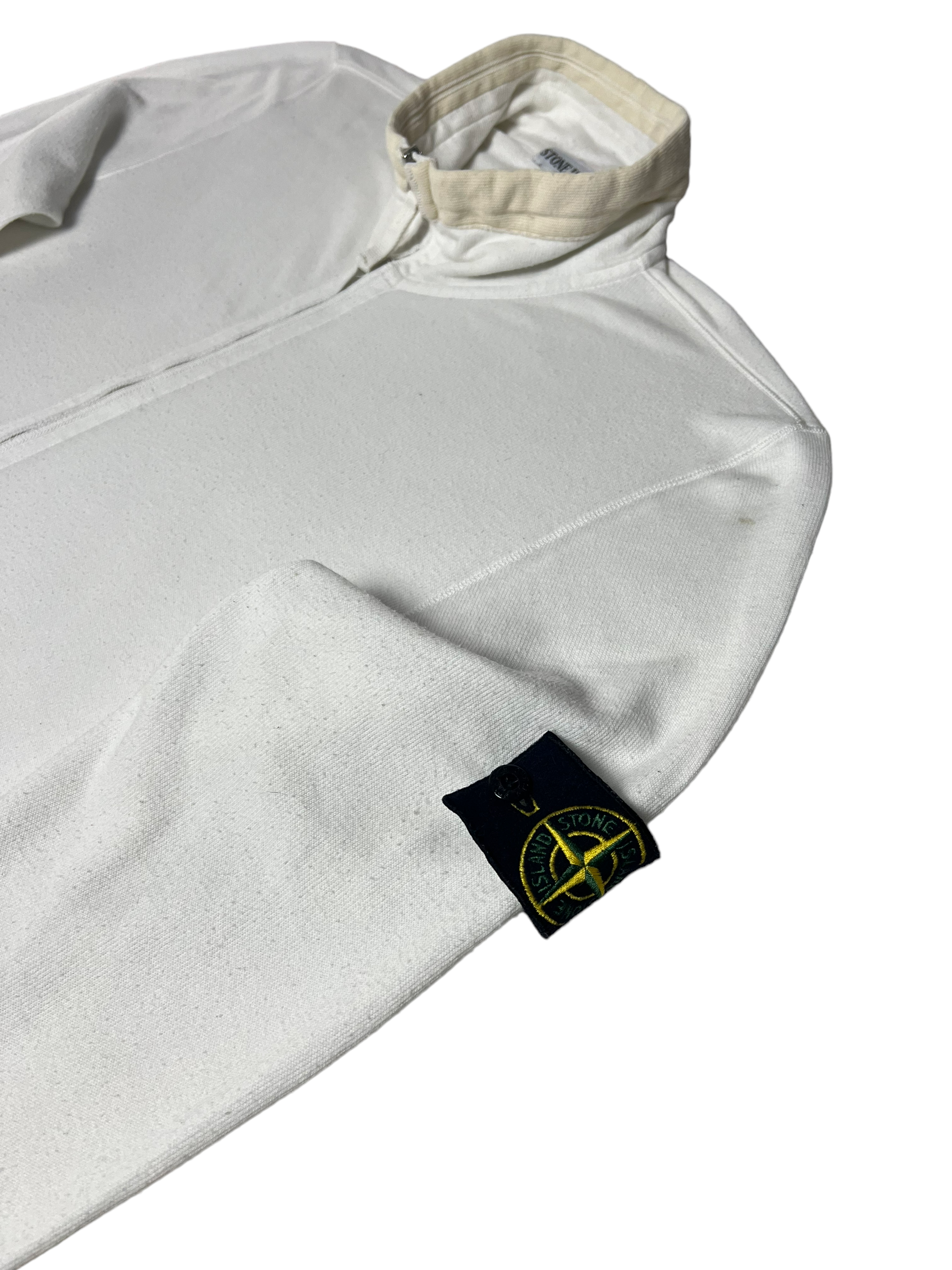 Gilet Stone Island blanc taille S - Vue de dos