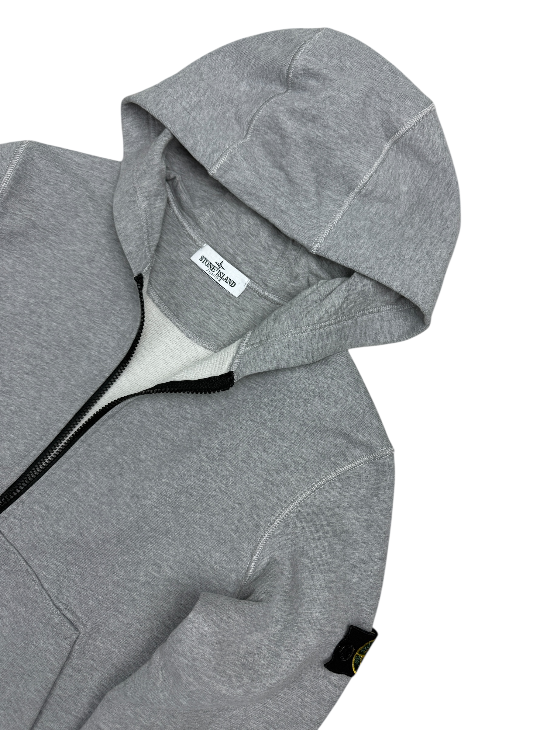 Gilet Stone Island gris taille 12 ans - Détail