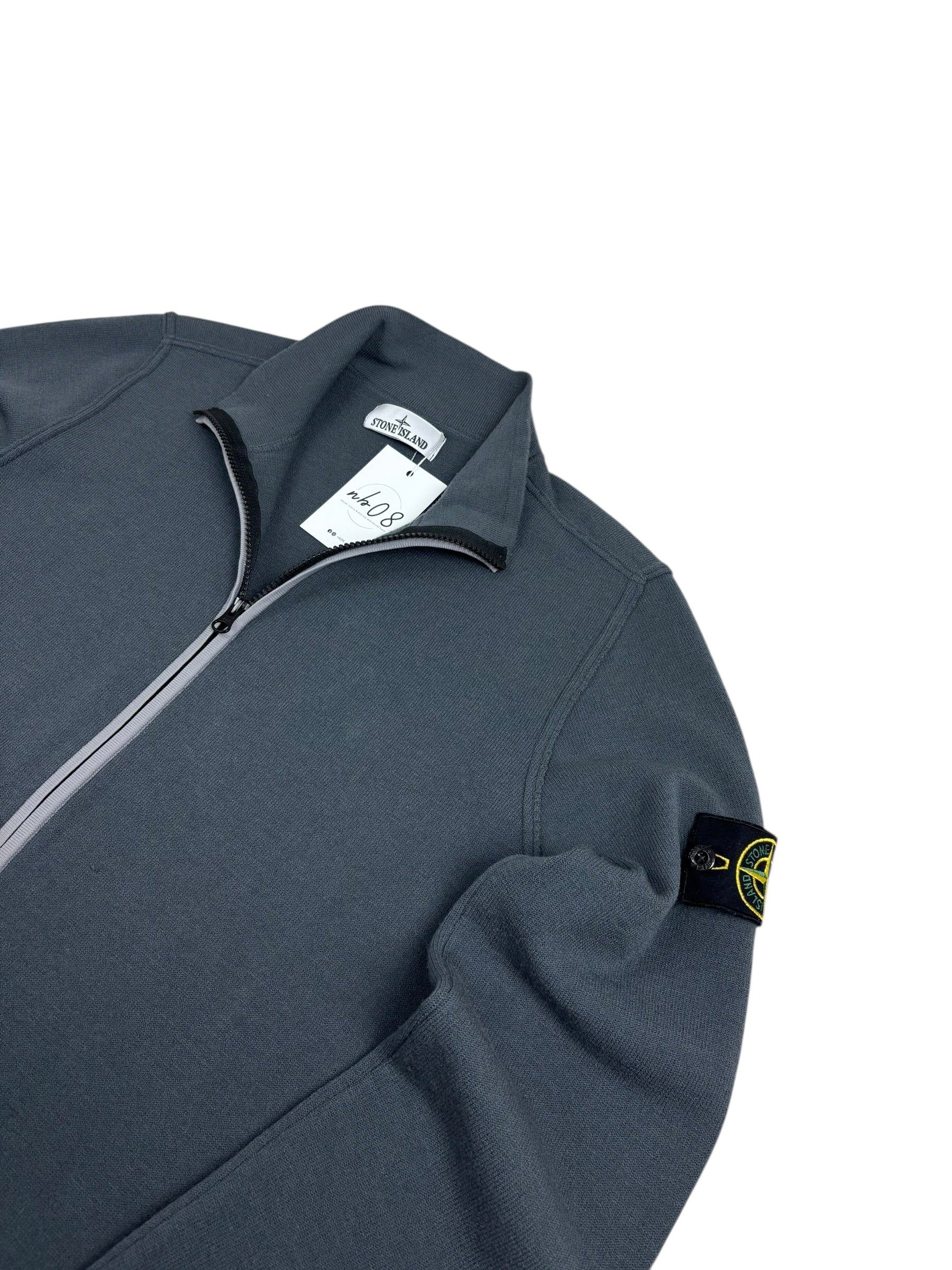 Gilet Stone Island gris taille L - Vue de dos