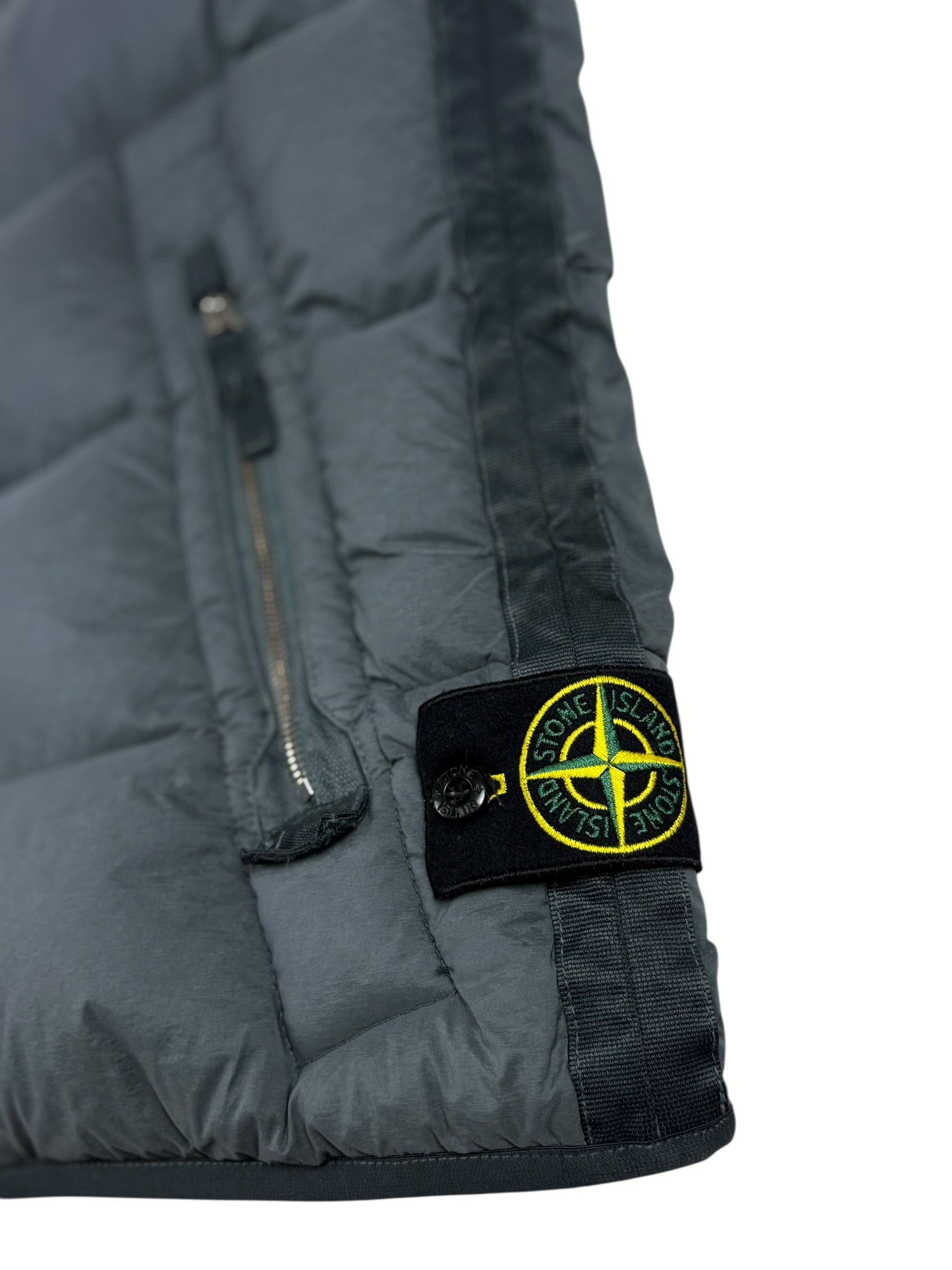 Gilet Stone Island gris taille M - Vue de dos