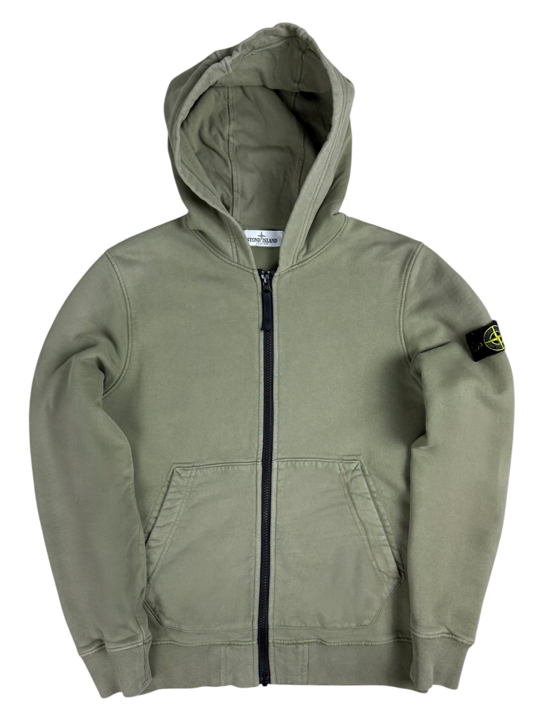 Gilet Stone Island kaki taille 12 ans - Vue de face