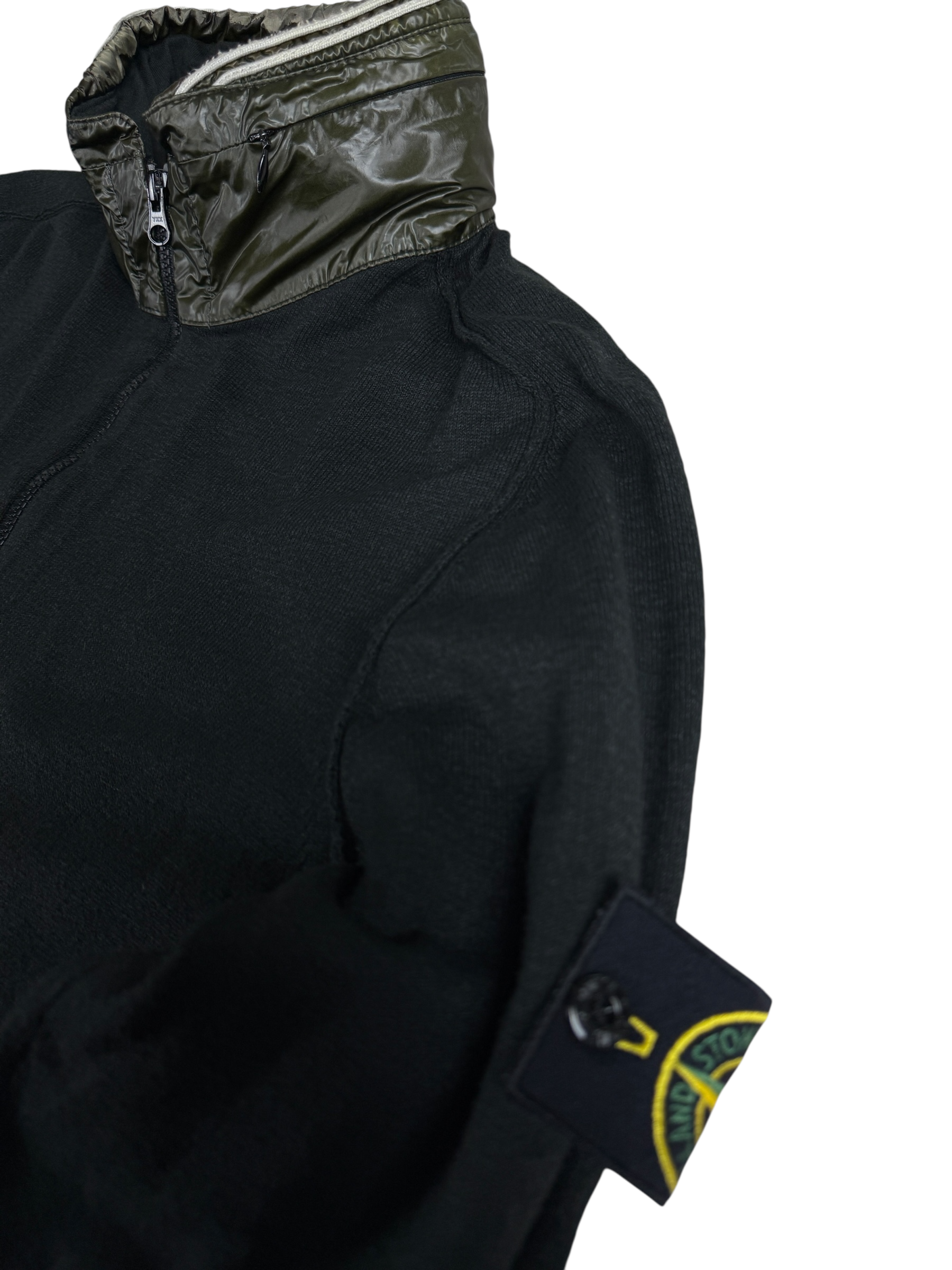 Gilet Stone Island kaki taille M - Vue de dos
