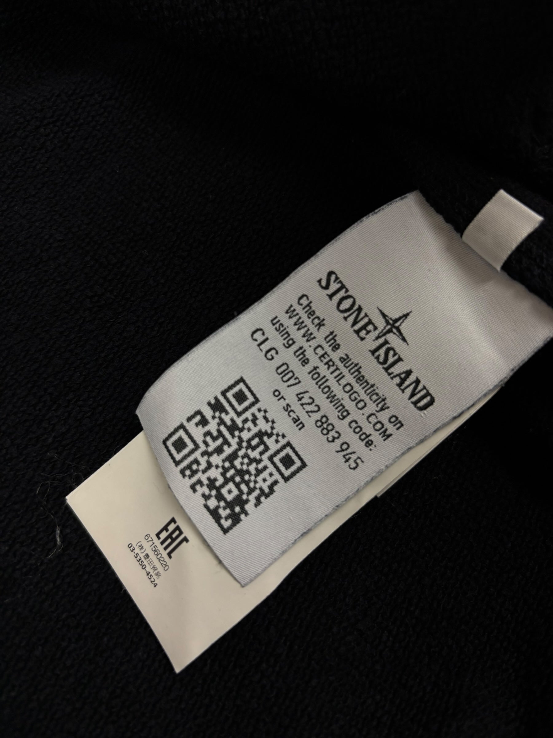 Gilet Stone Island marine taille S - Détail