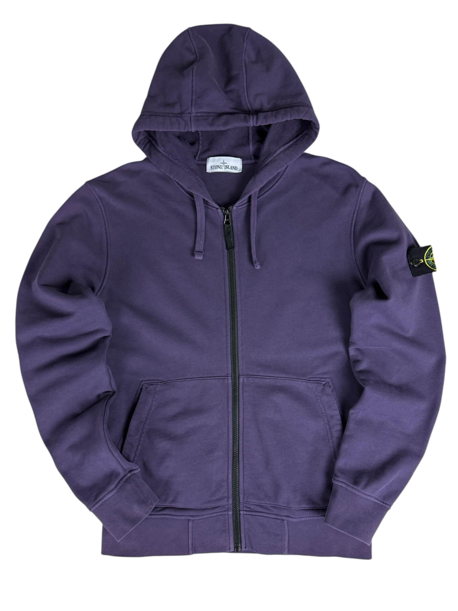 Gilet Stone Island mauve taille M - Vue de face