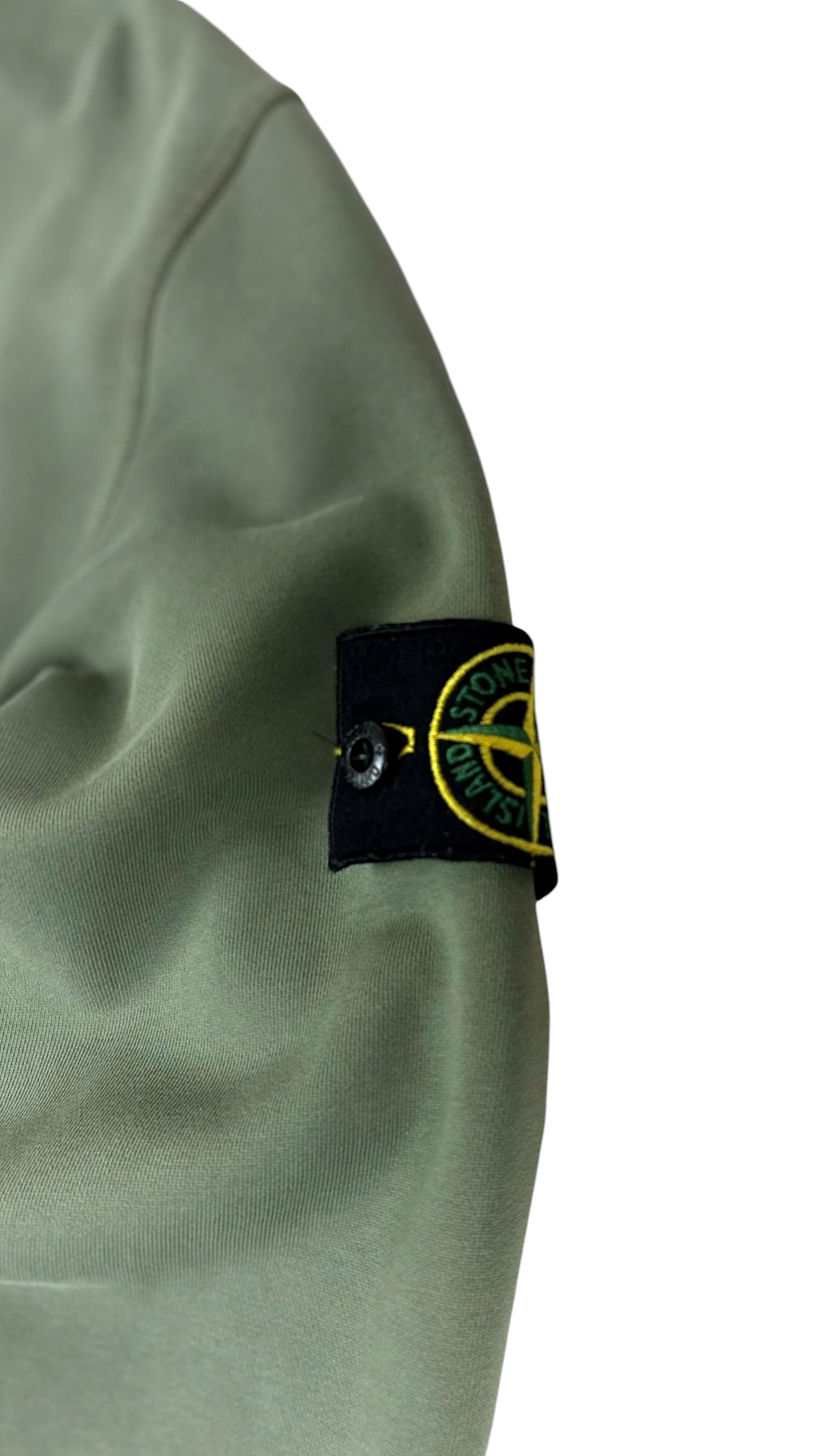 Hoodie Stone Island kaki taille S - Vue de dos