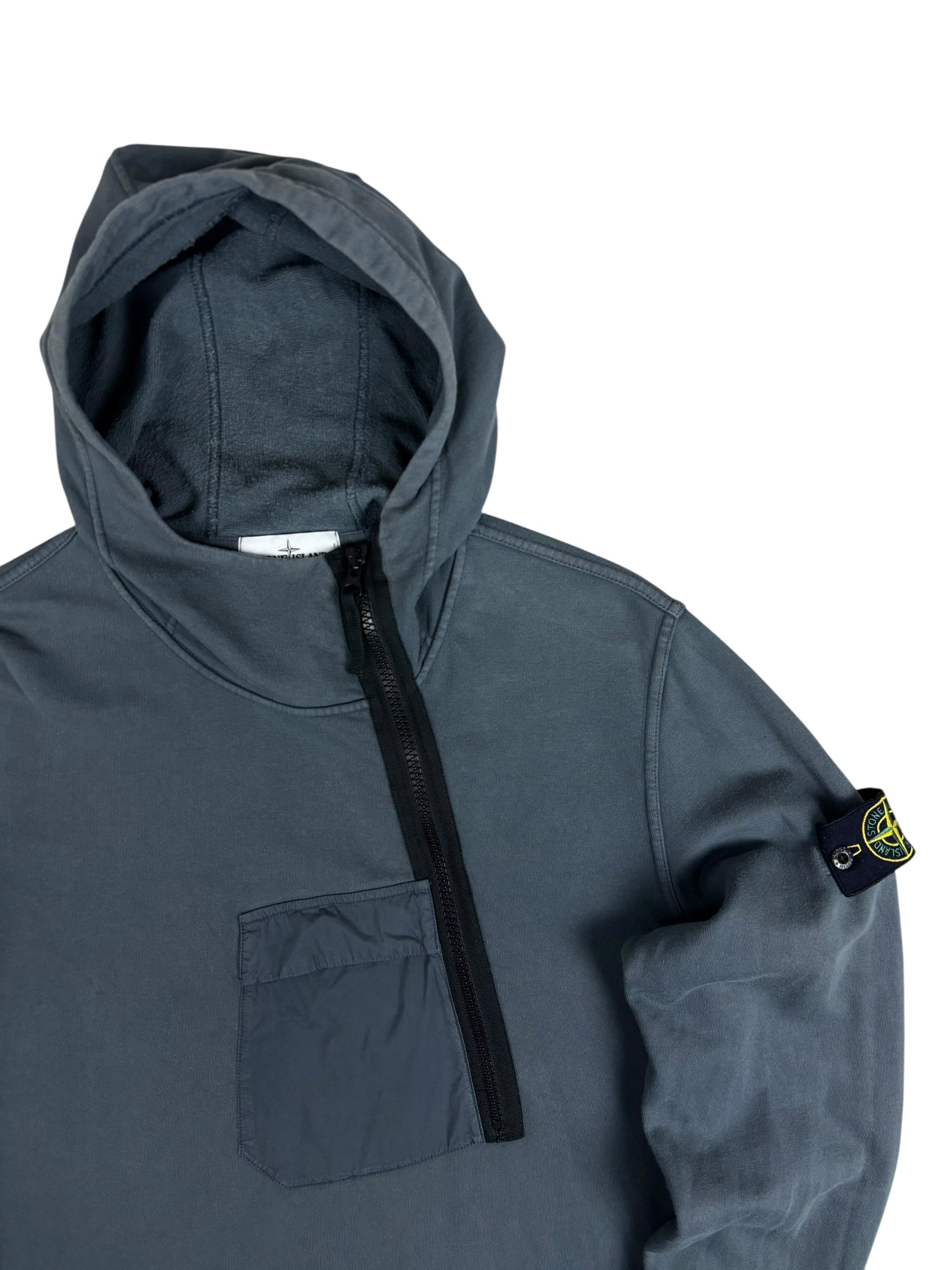 Hoodie Stone Island marine taille L - Vue de dos