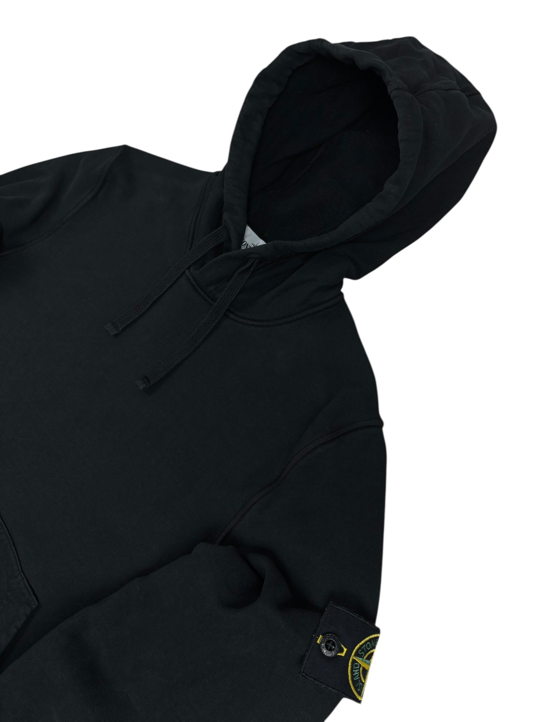 Hoodie Stone Island noir taille M - Vue de dos