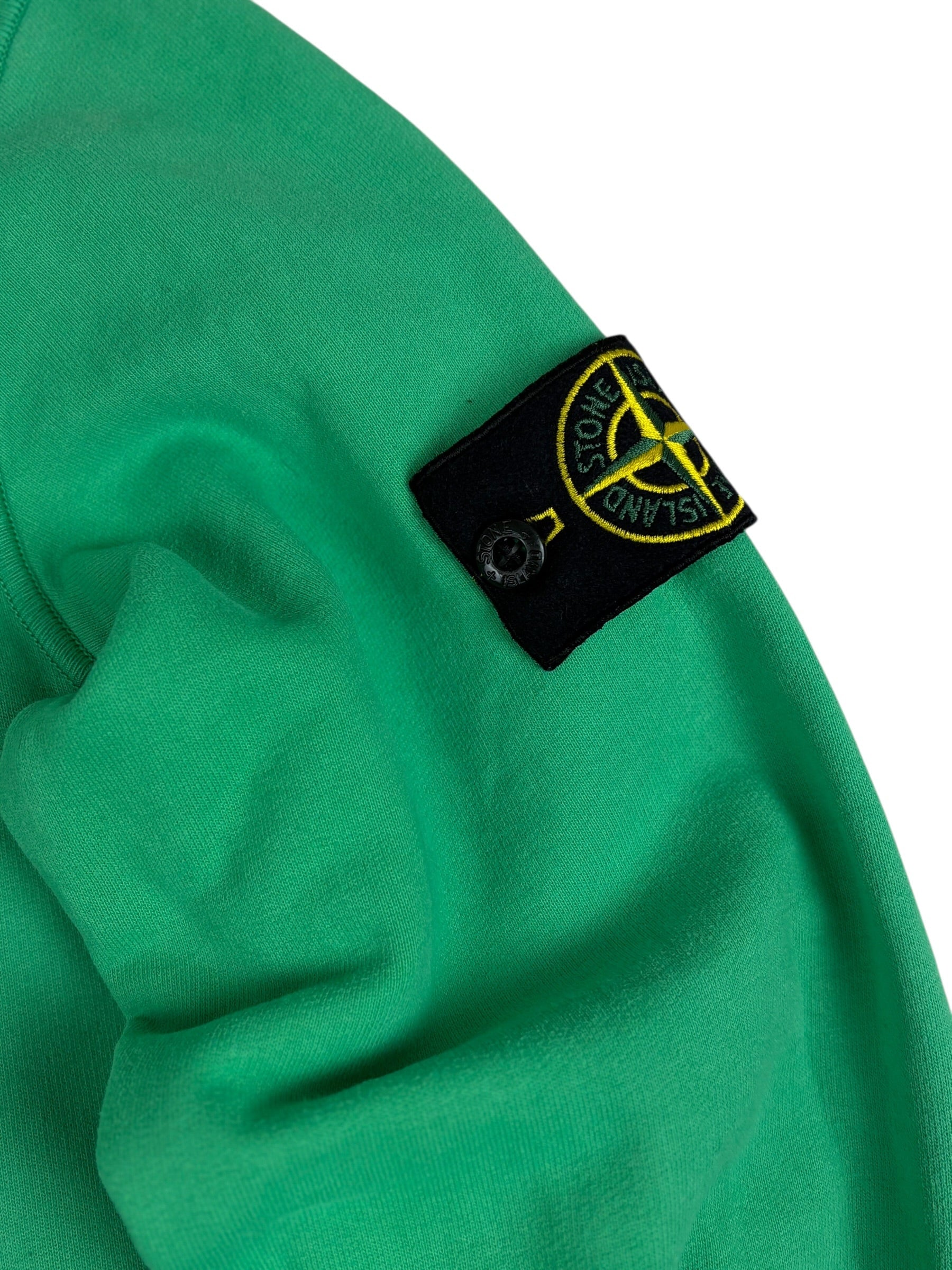 Hoodie Stone Island vert taille M - Vue de dos