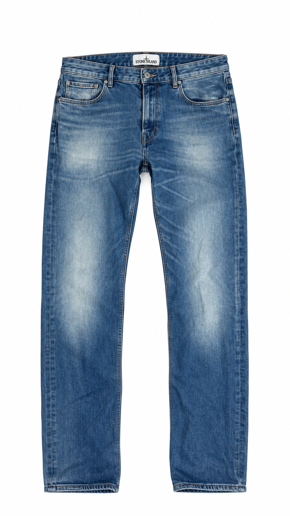 Jean Stone Island bleu taille W32, vue de dos — vue 2