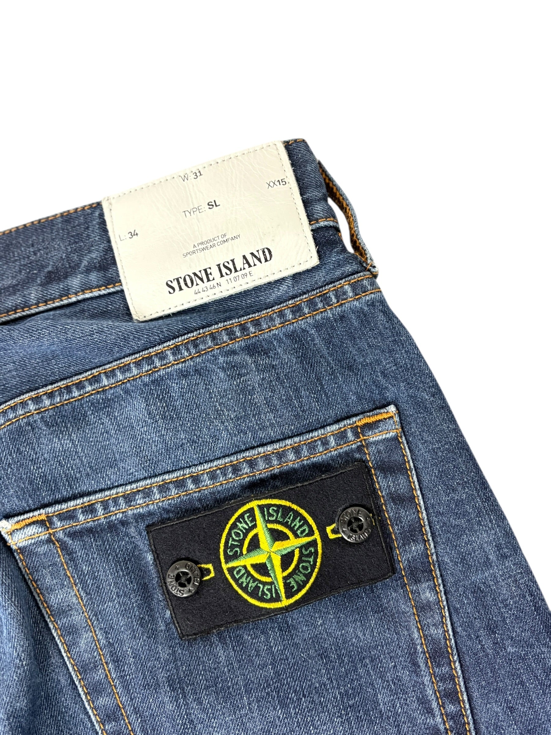 Jean Stone Island marine taille PANTALON W31 - Détail