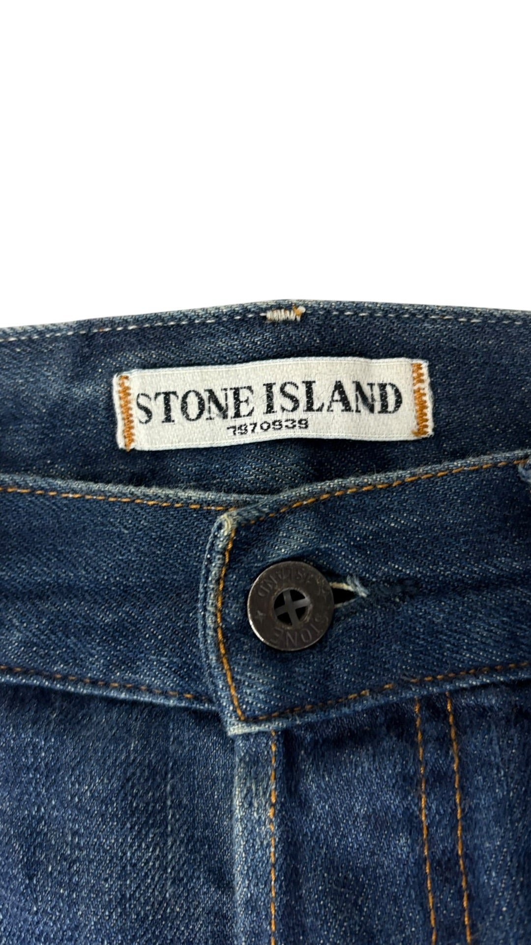 Jean Stone Island marine taille W34 - Logo et étiquette