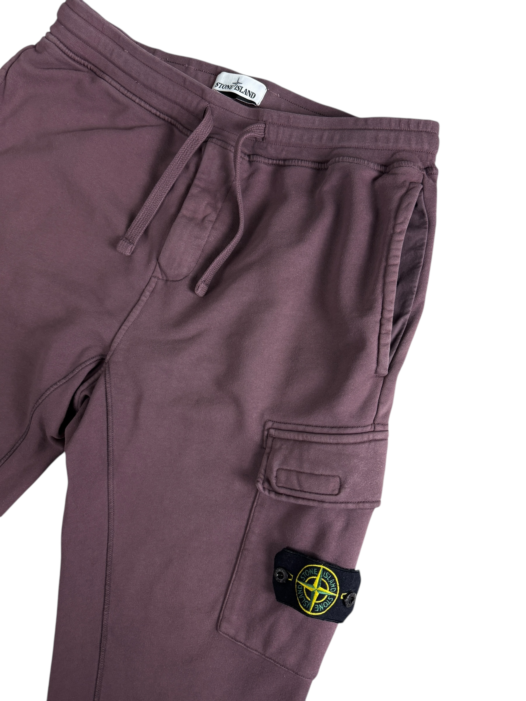 Jogging Stone Island bordeaux taille L - Détail