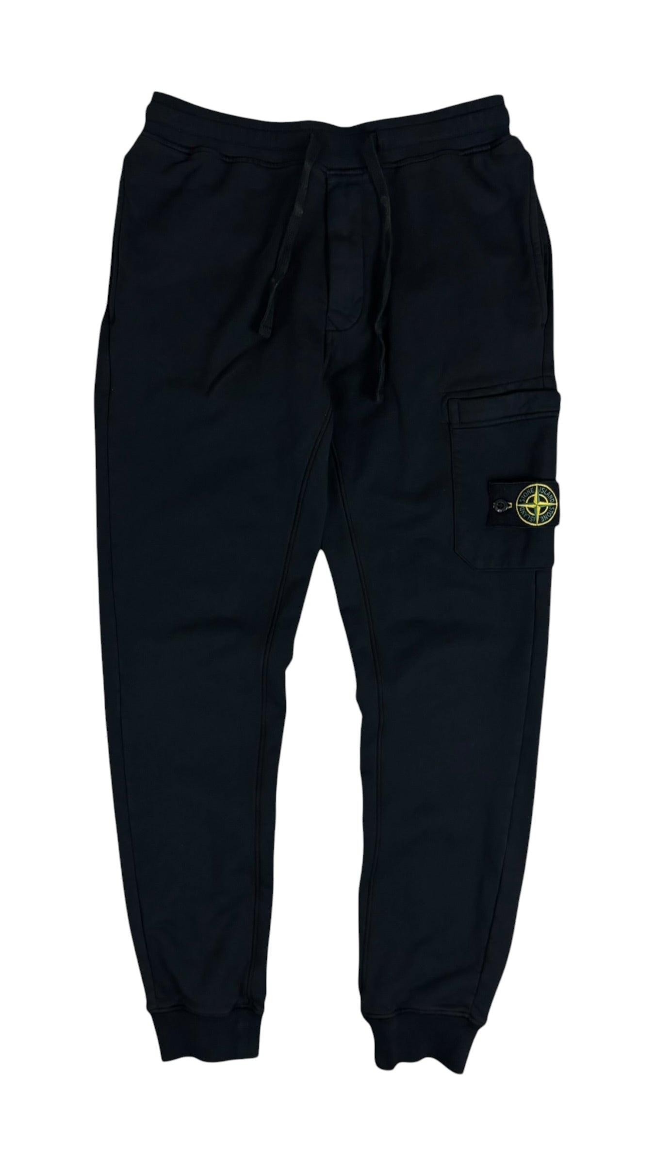 Jogging Stone Island noir taille S - Vue de face
